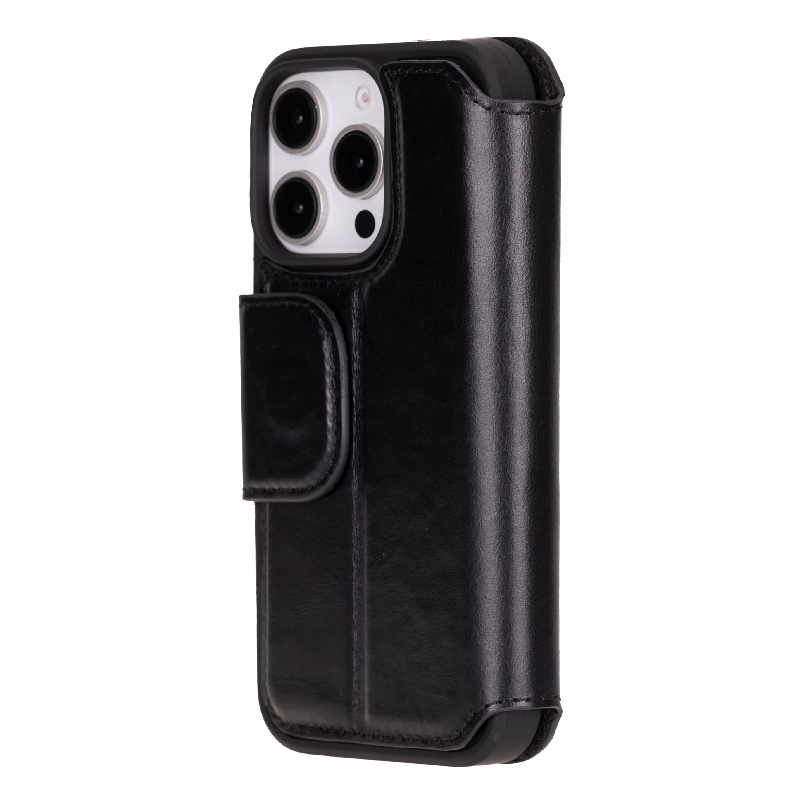 Firenze iPhone 16 Pro Max Deri Cüzdan Kılıf