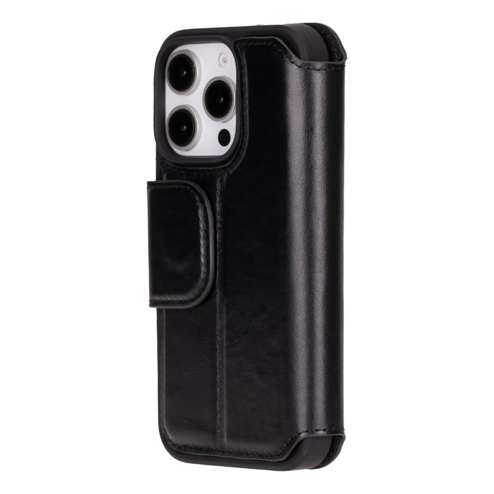 Infinix iPhone 16 Pro Hakiki Deri Folio Kılıf