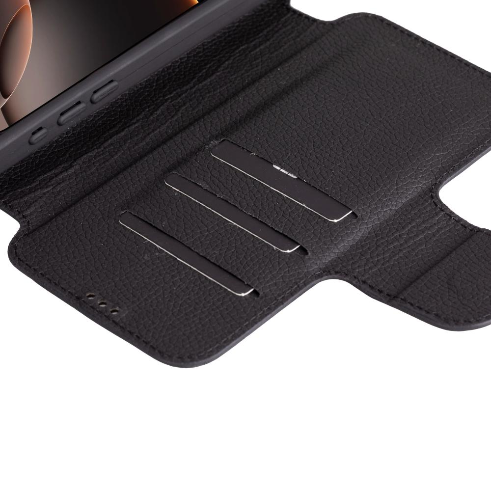 Infinix iPhone 16 Pro Max Genuine Leather Folio Case