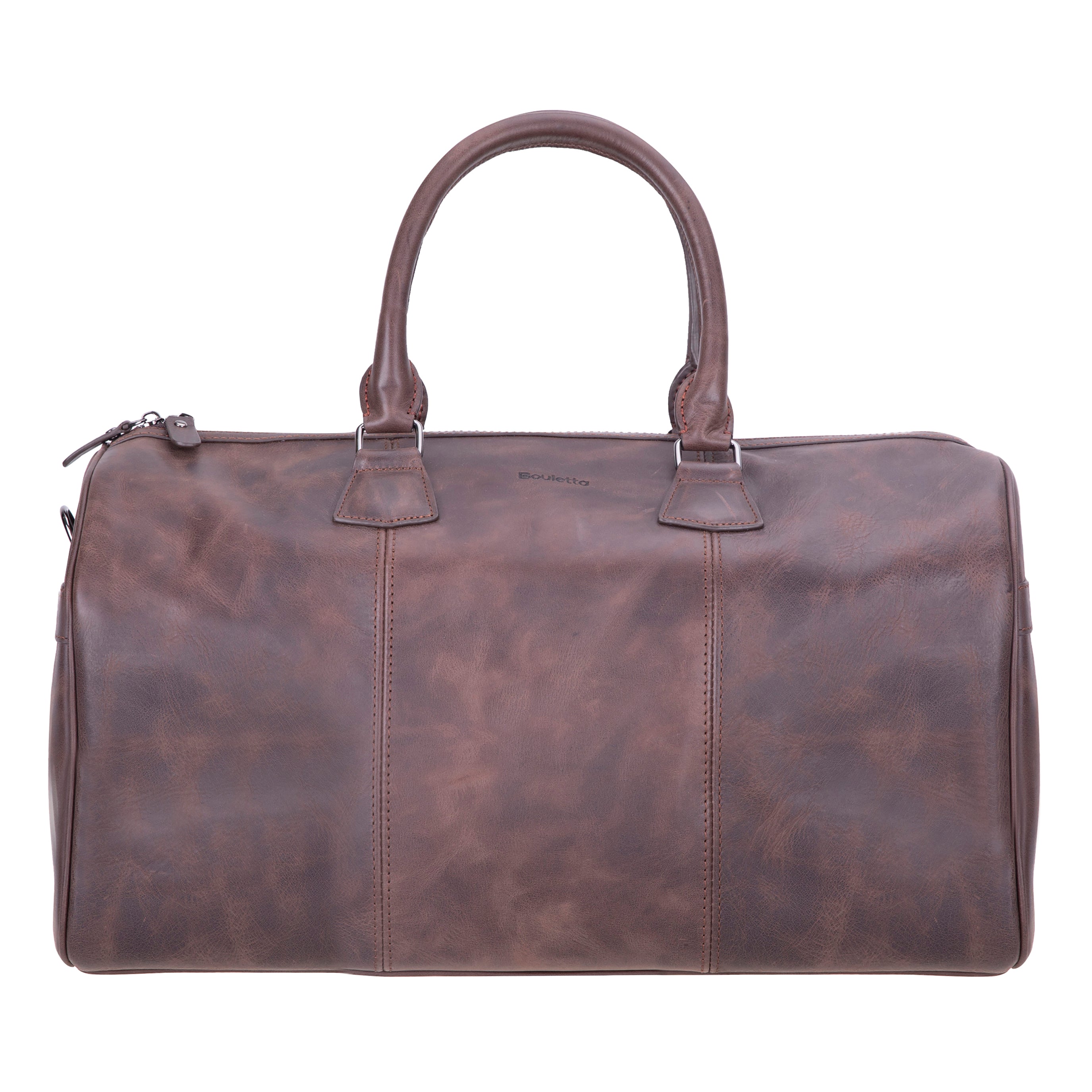 Crestiva Genuine Leather Weekend Duffle Bag