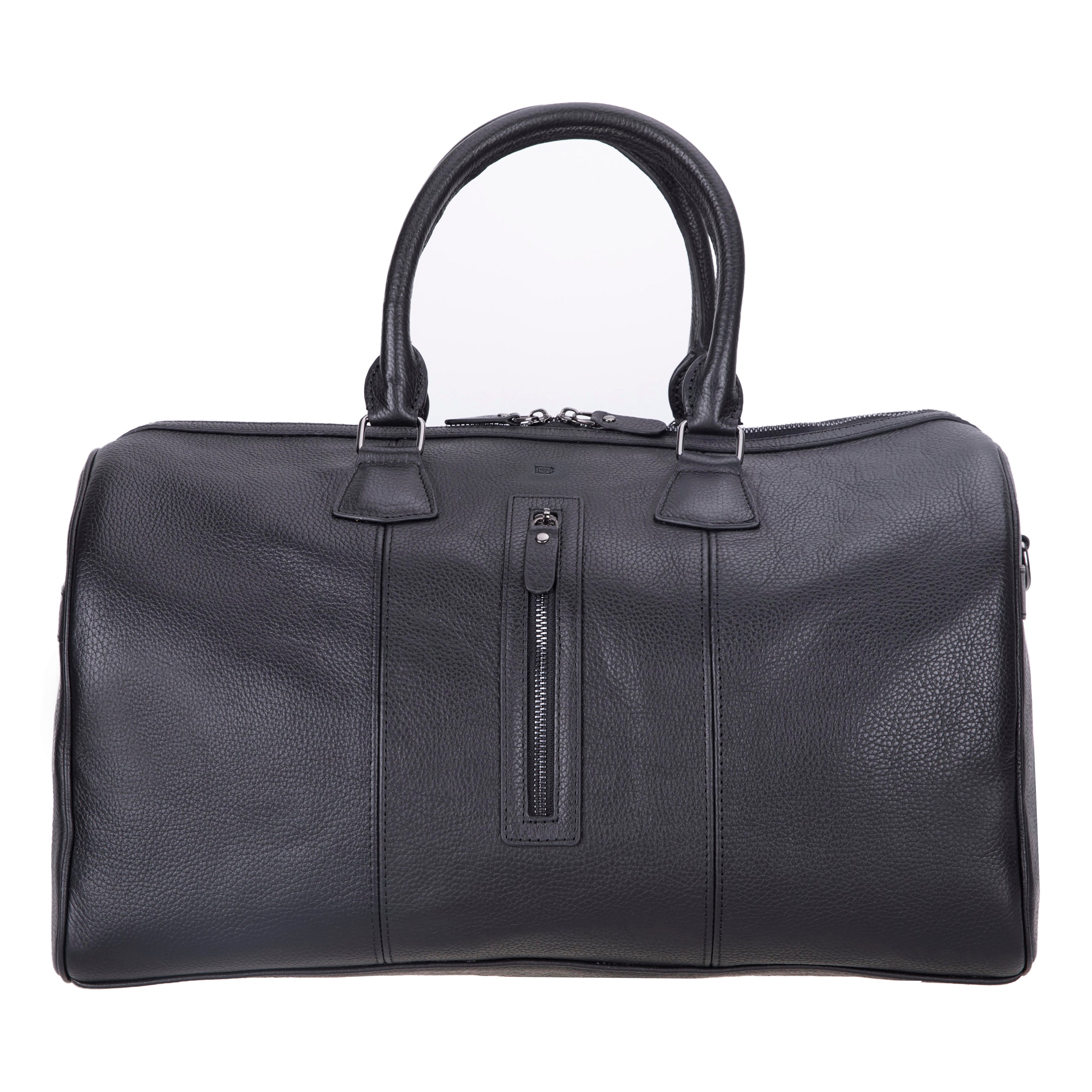 Crestiva Genuine Leather Weekend Duffle Bag