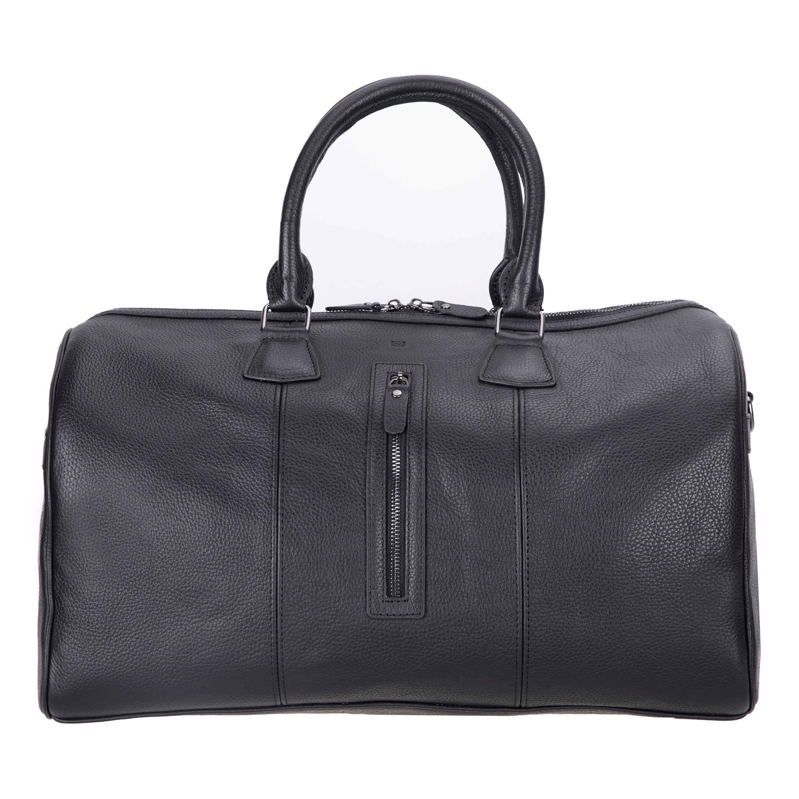 Crestiva Genuine Leather Weekend Duffle Bag