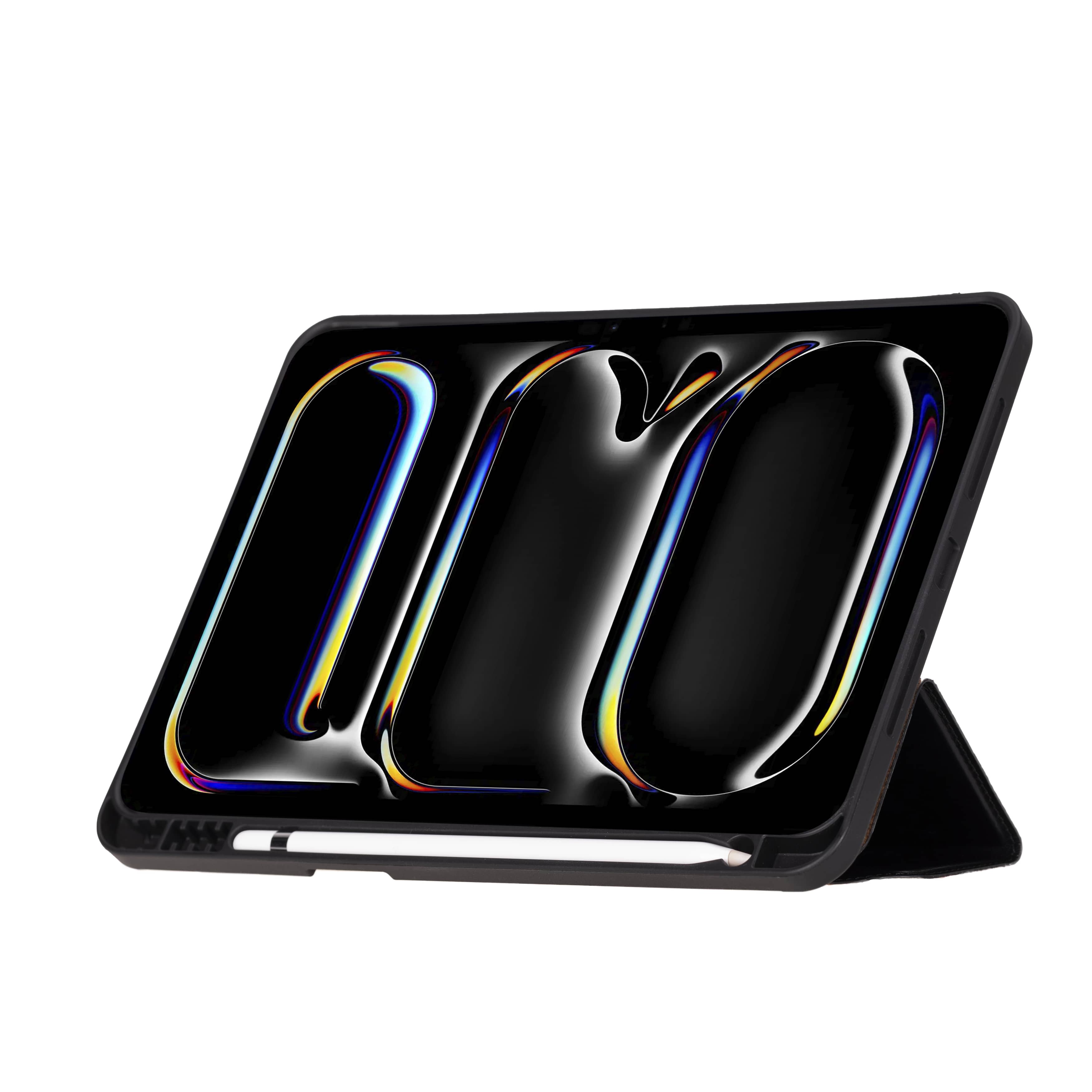 Trigon Hakiki Deri iPad Pro 11" (2024) Kılıfı
