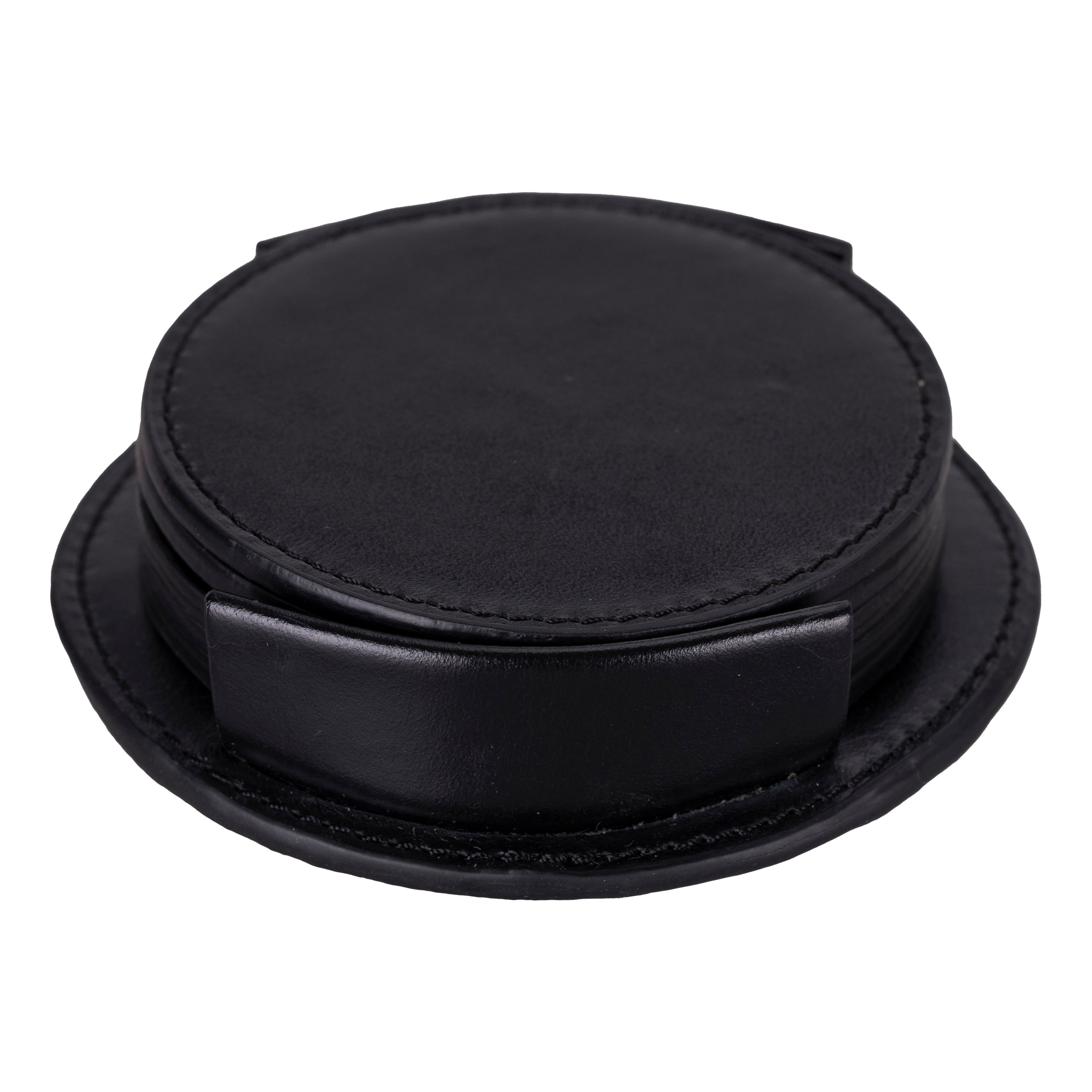 Divine Genuine Leather Cup Coaster Set