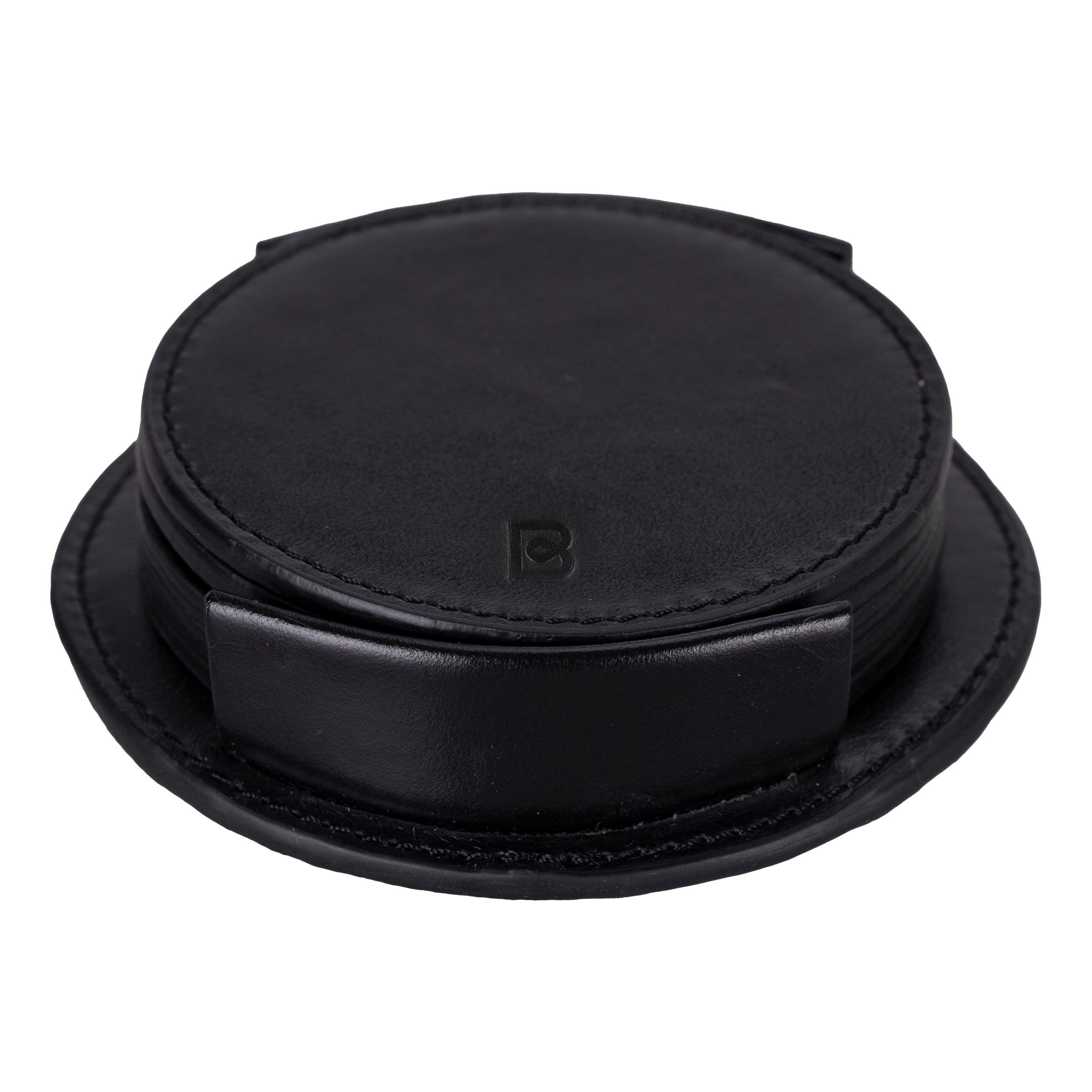 Lavion Genuine Leather Cup Coaster Set