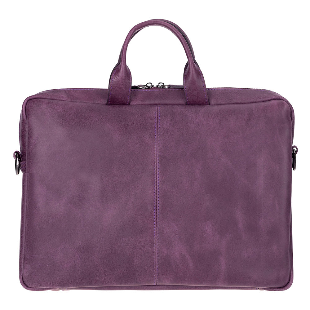 Apollo Genuine Leather Business Briefcase / Laptop Case 16"