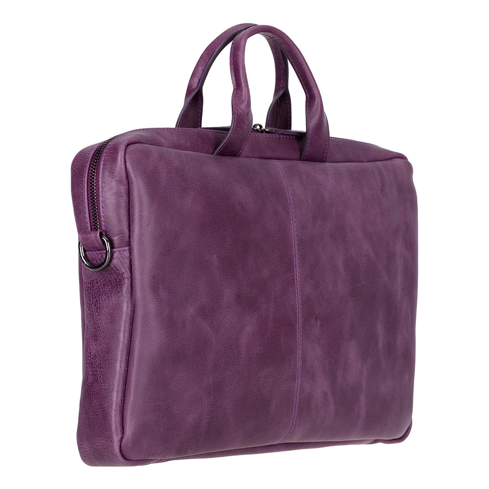 Apollo Genuine Leather Business Briefcase / Laptop Case 16"
