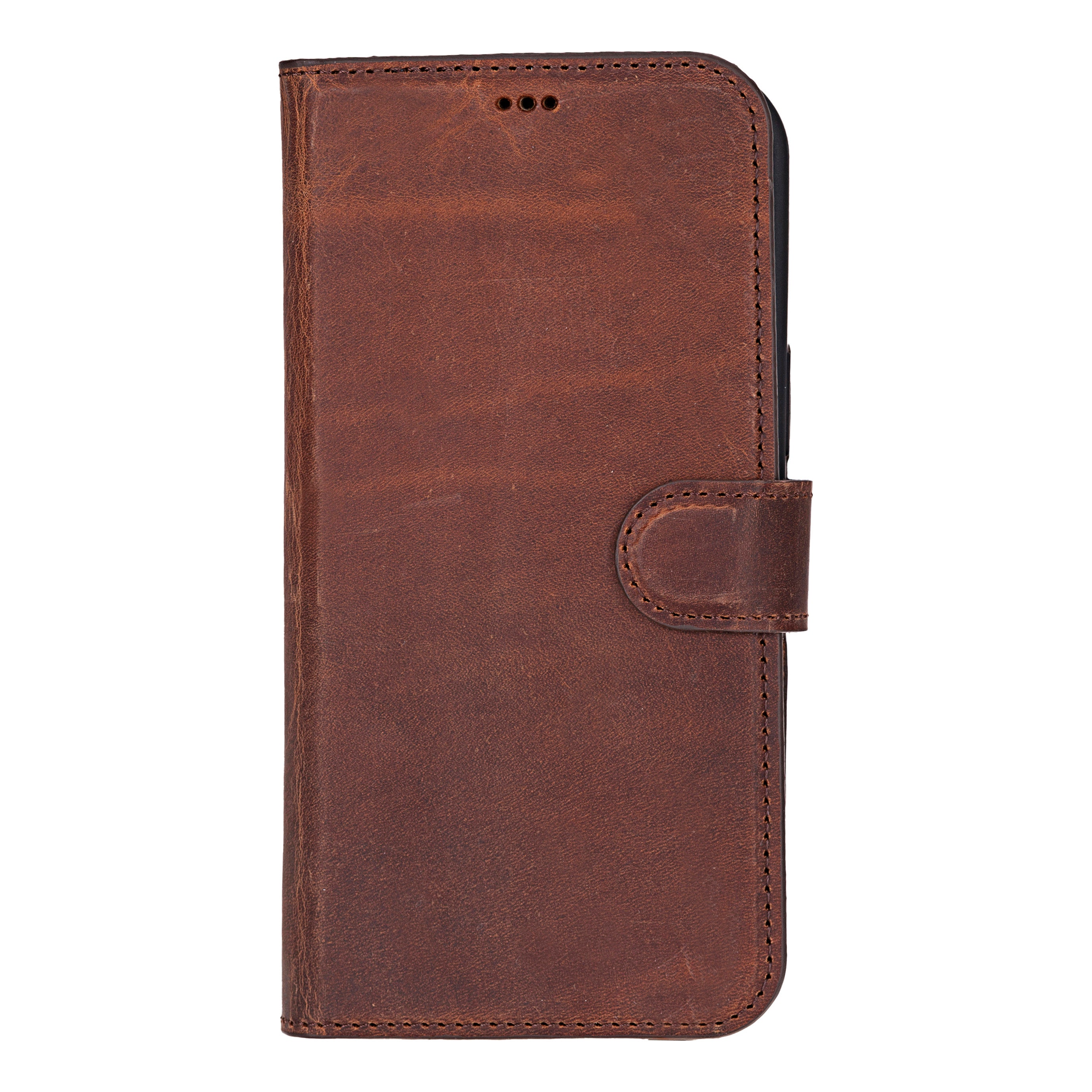 Liluri iPhone 16 Pro Max Detachable Genuine Leather Case - saracleather