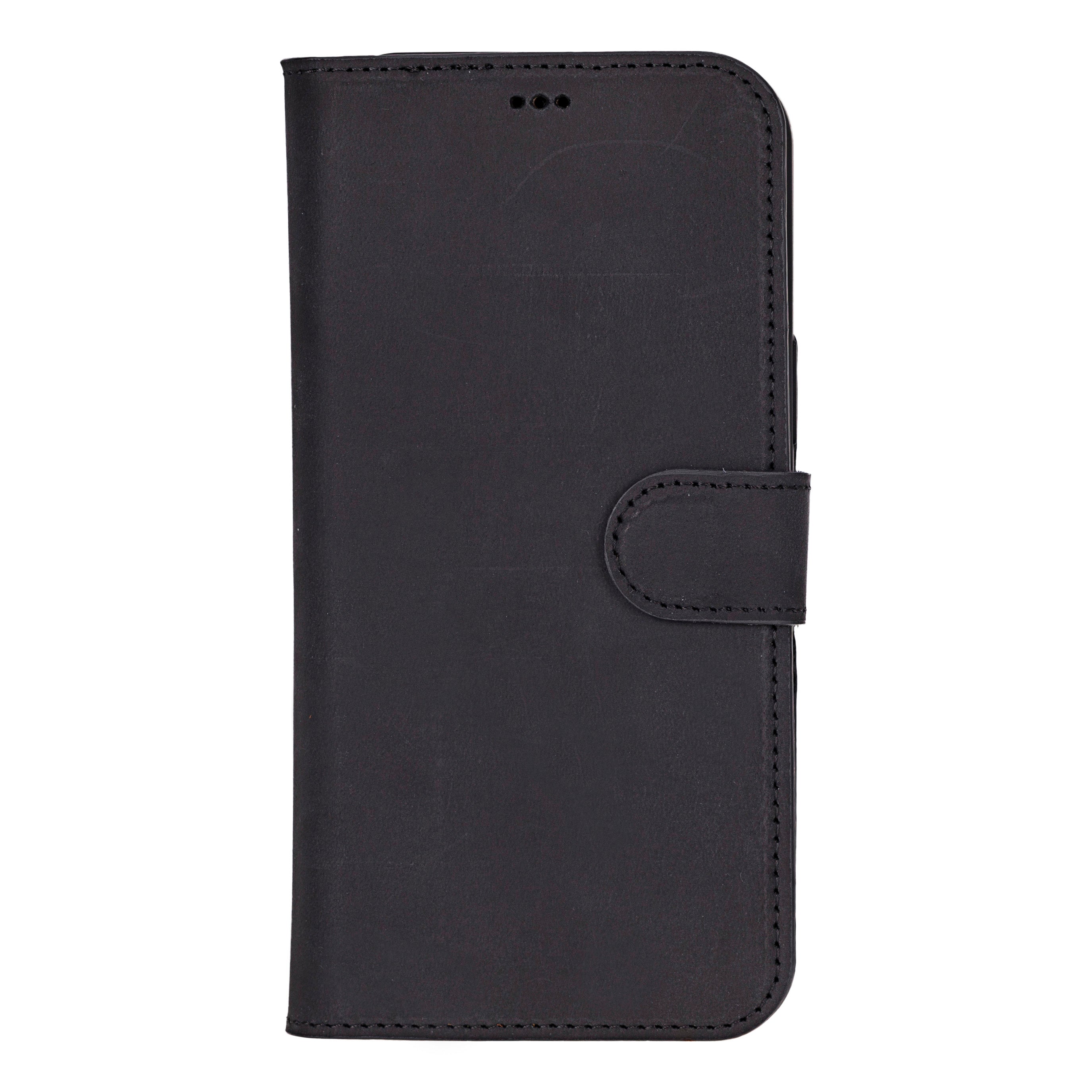 Liluri iPhone 16 Pro Max Detachable Genuine Leather Case - saracleather