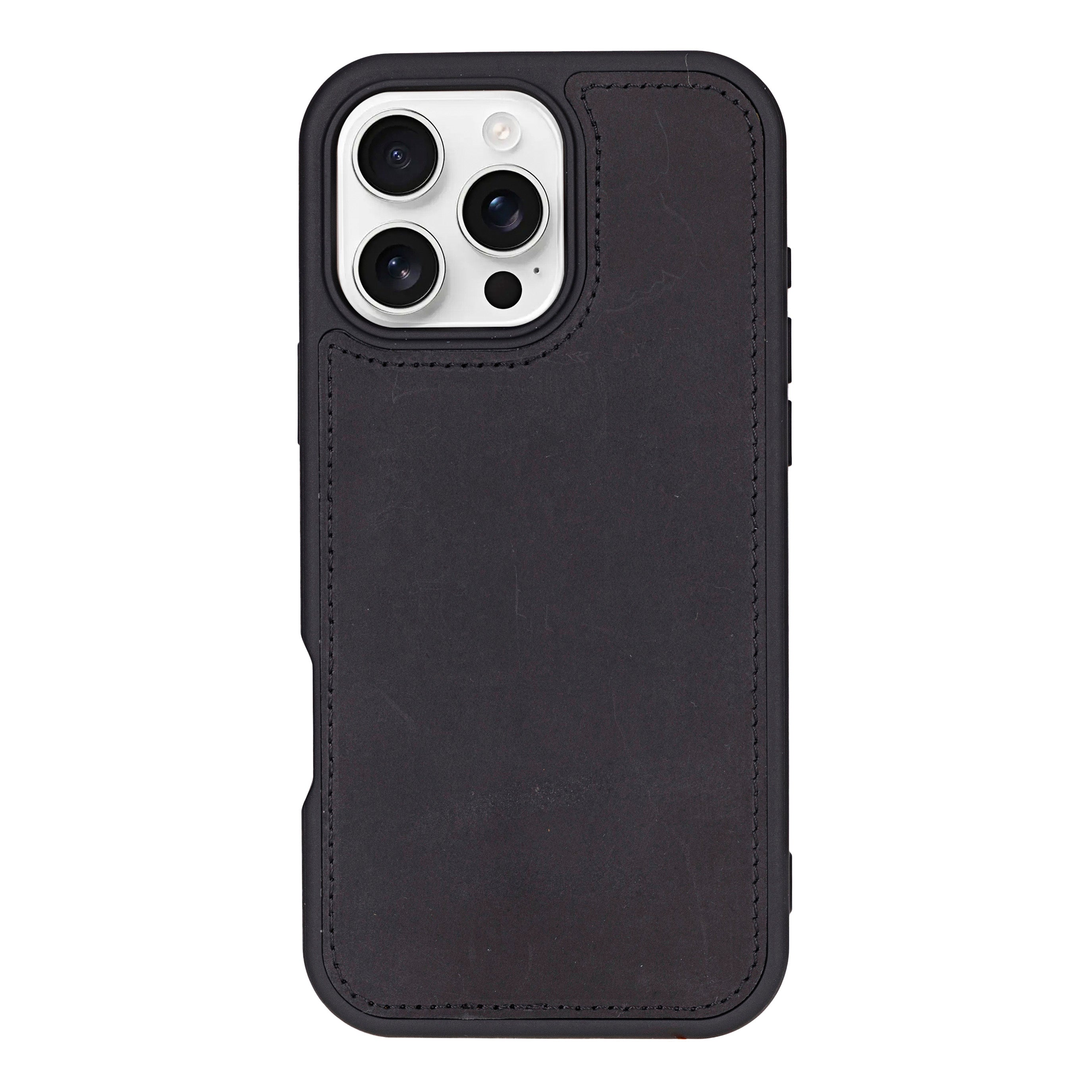Liluri iPhone 16 Pro Max Detachable Genuine Leather Case - saracleather
