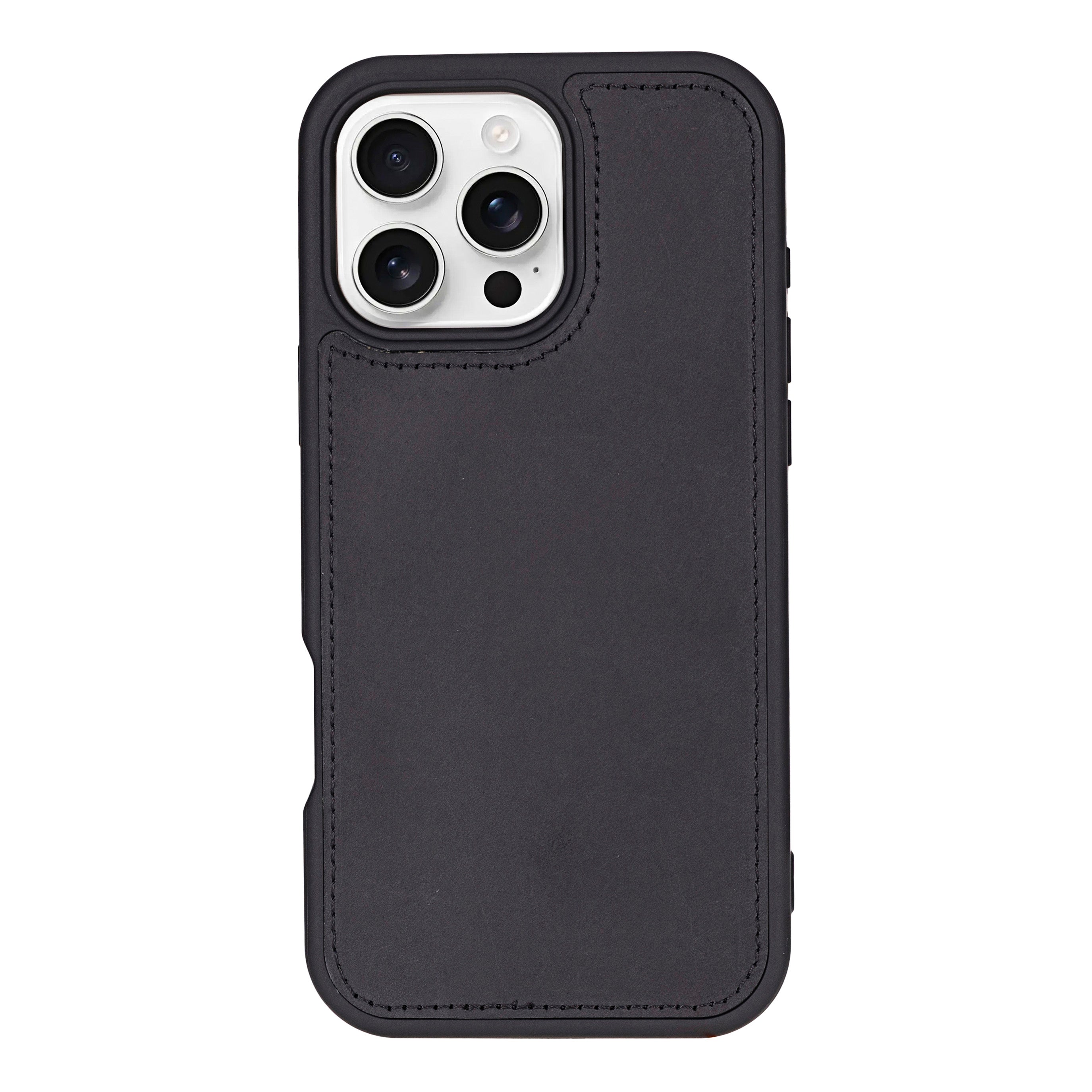 Santa iPhone 16 Pro Genuine Leather Detachable Wallet Case - saracleather