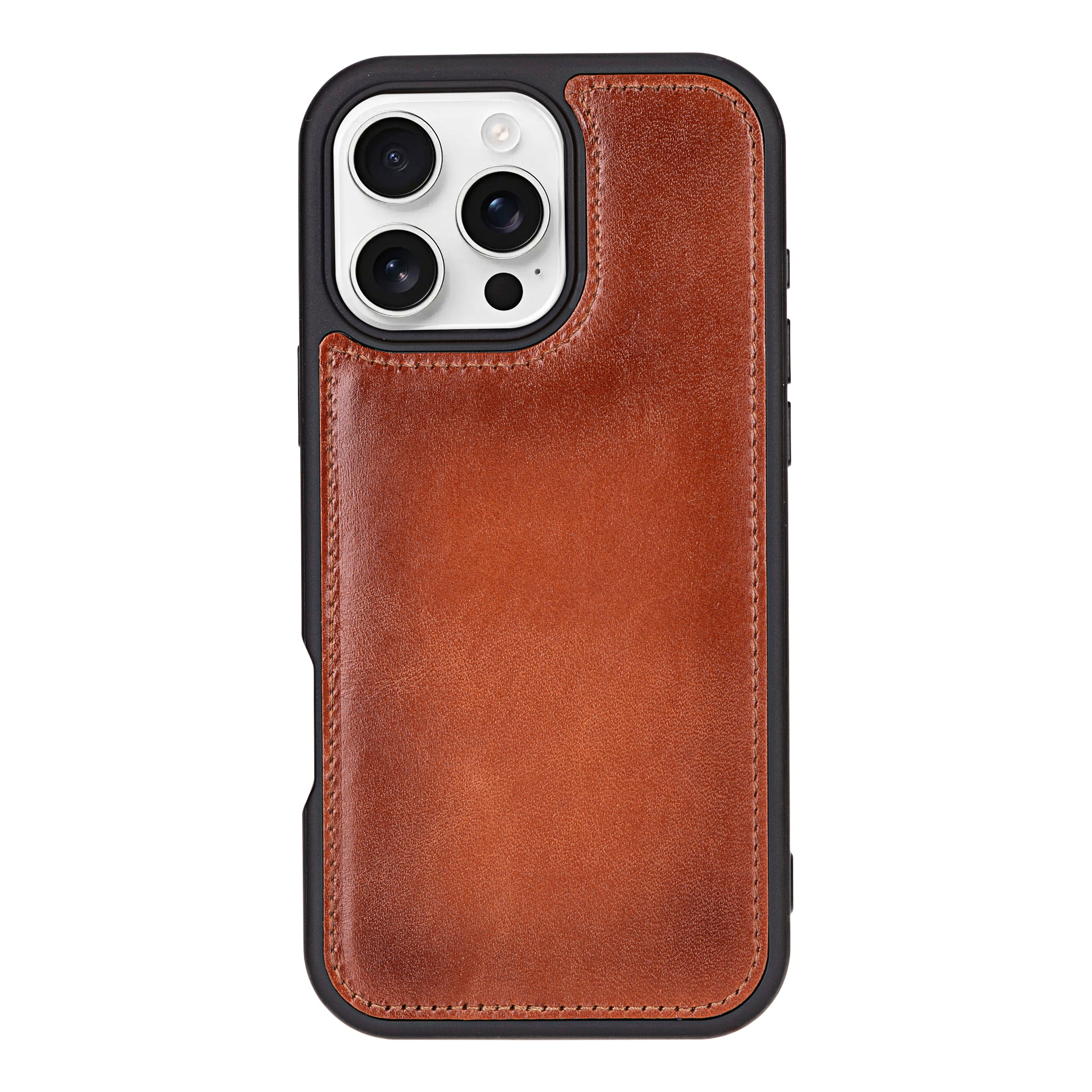 Santa iPhone 16 Pro Genuine Leather Detachable Wallet Case - saracleather