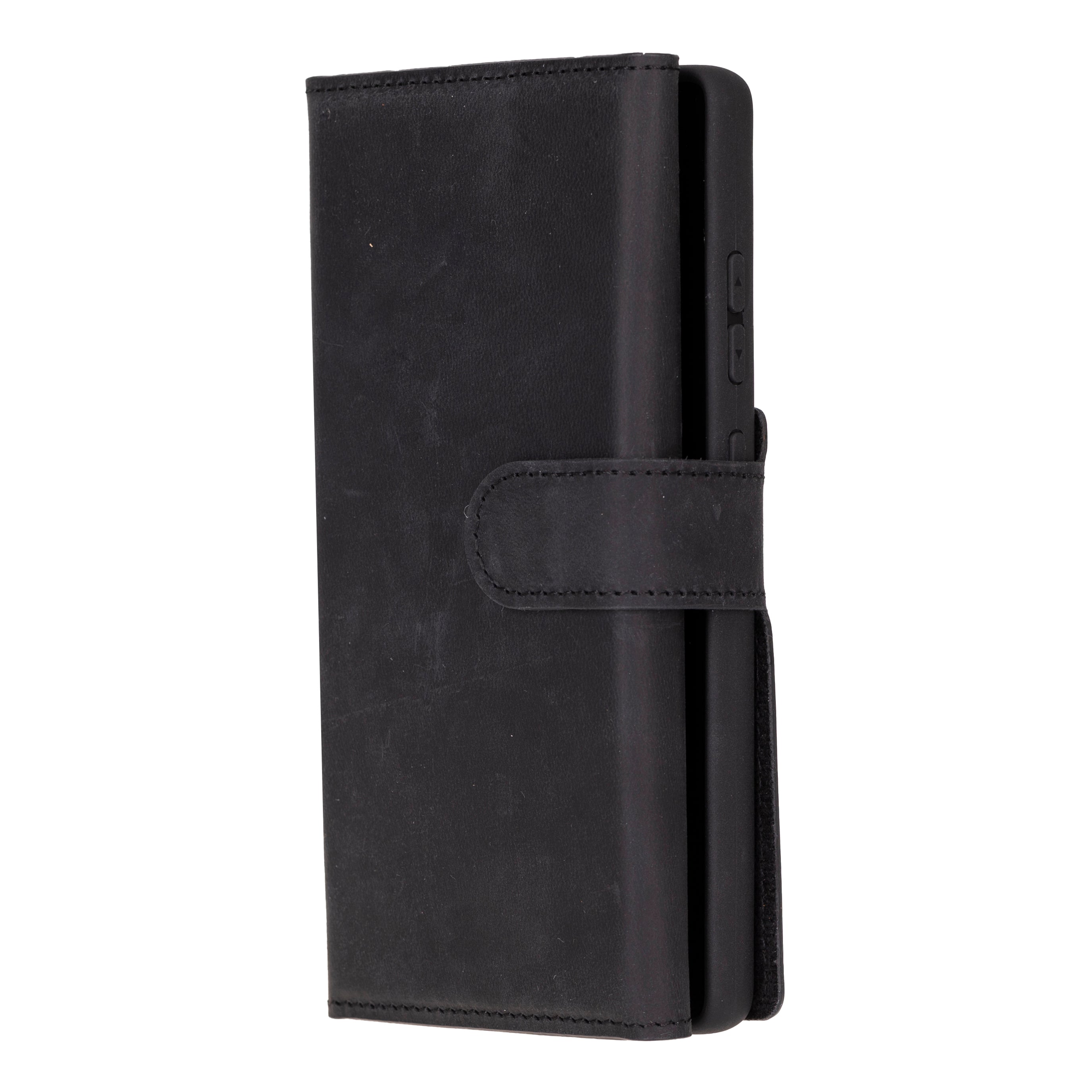Santa Samsung Galaxy S25 Ultra Genuine Leather Detachable Wallet Case