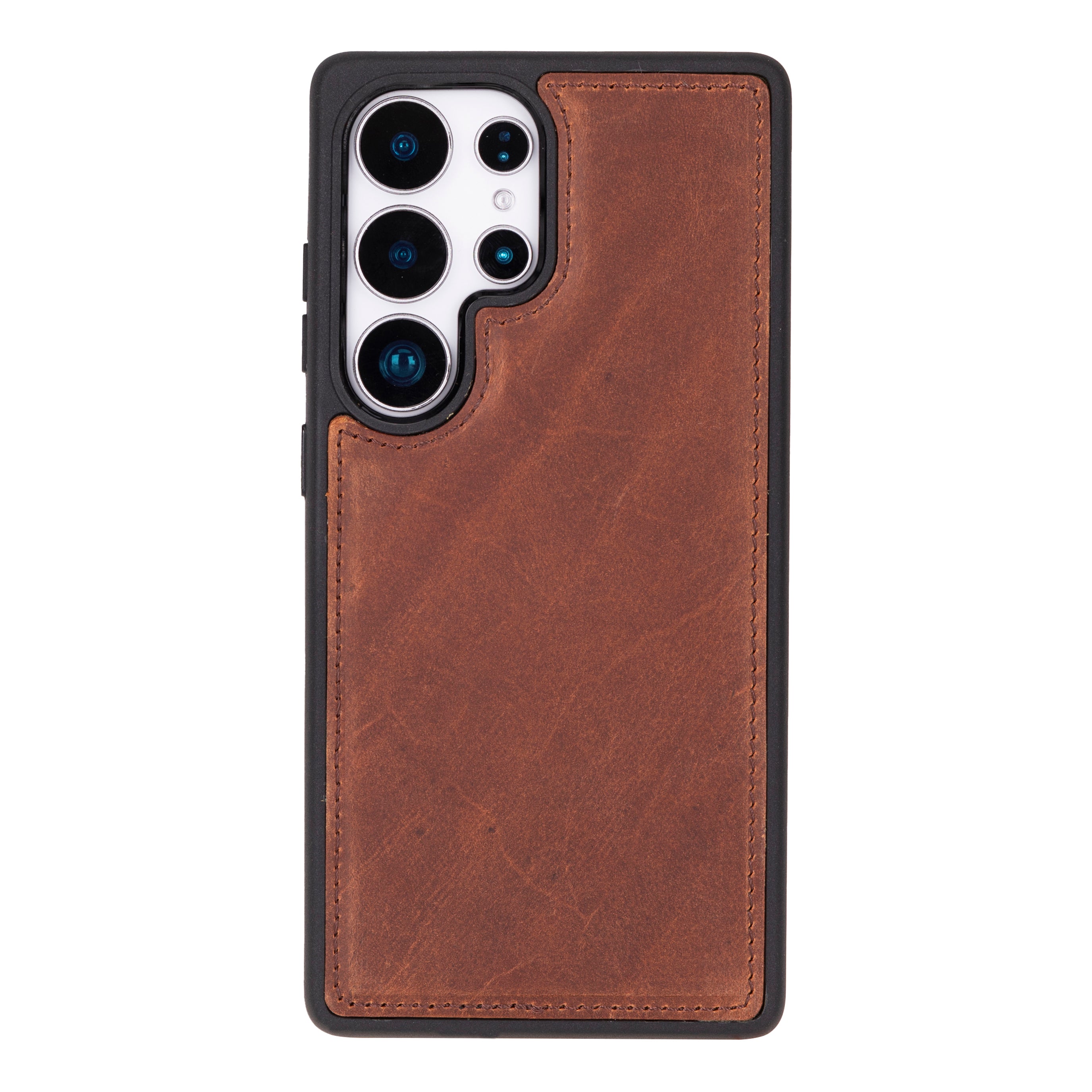 Santa Samsung Galaxy S25 Ultra Genuine Leather Detachable Wallet Case
