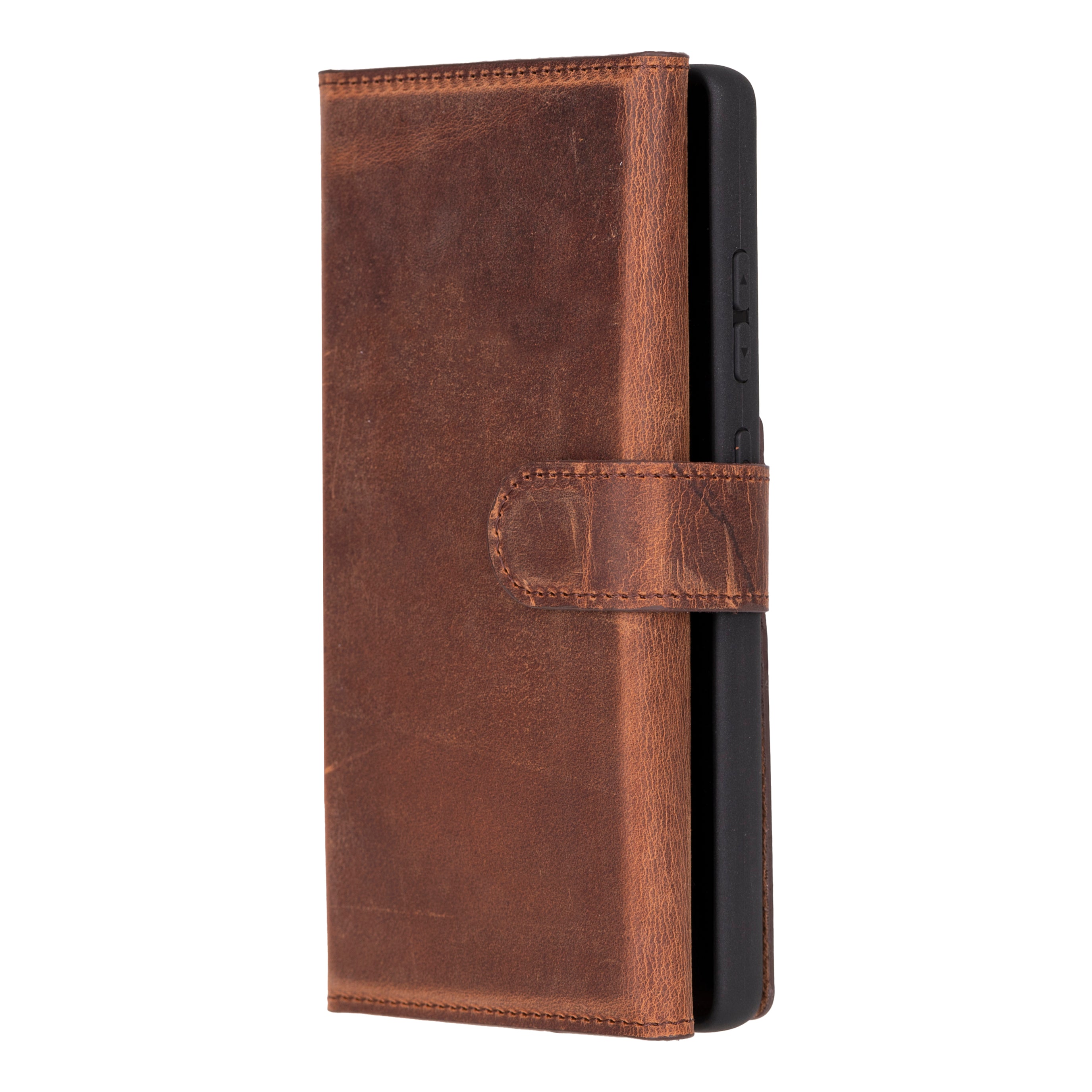 Santa Samsung Galaxy S25 Ultra Genuine Leather Detachable Wallet Case