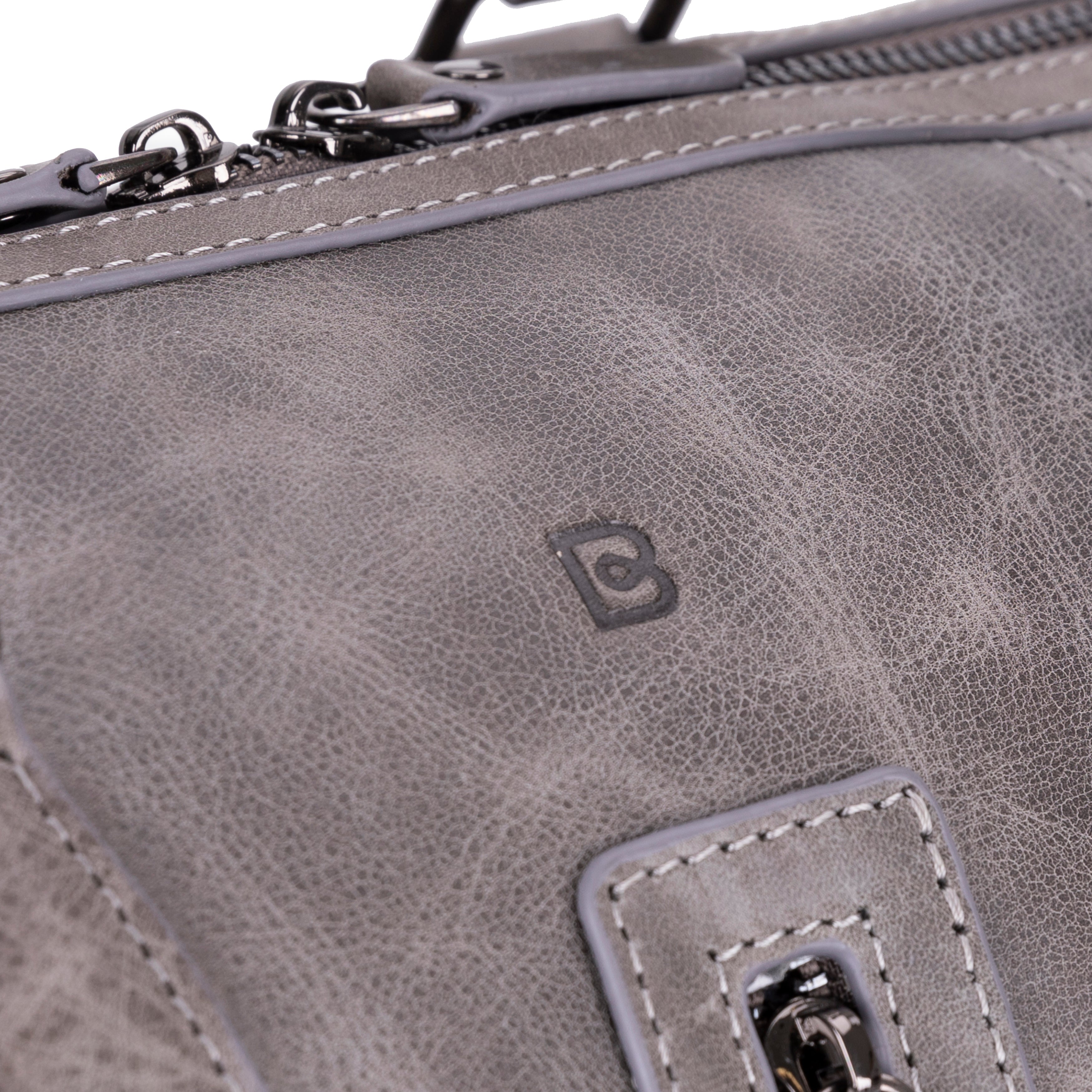 Crestiva Genuine Leather Weekend Duffle Bag