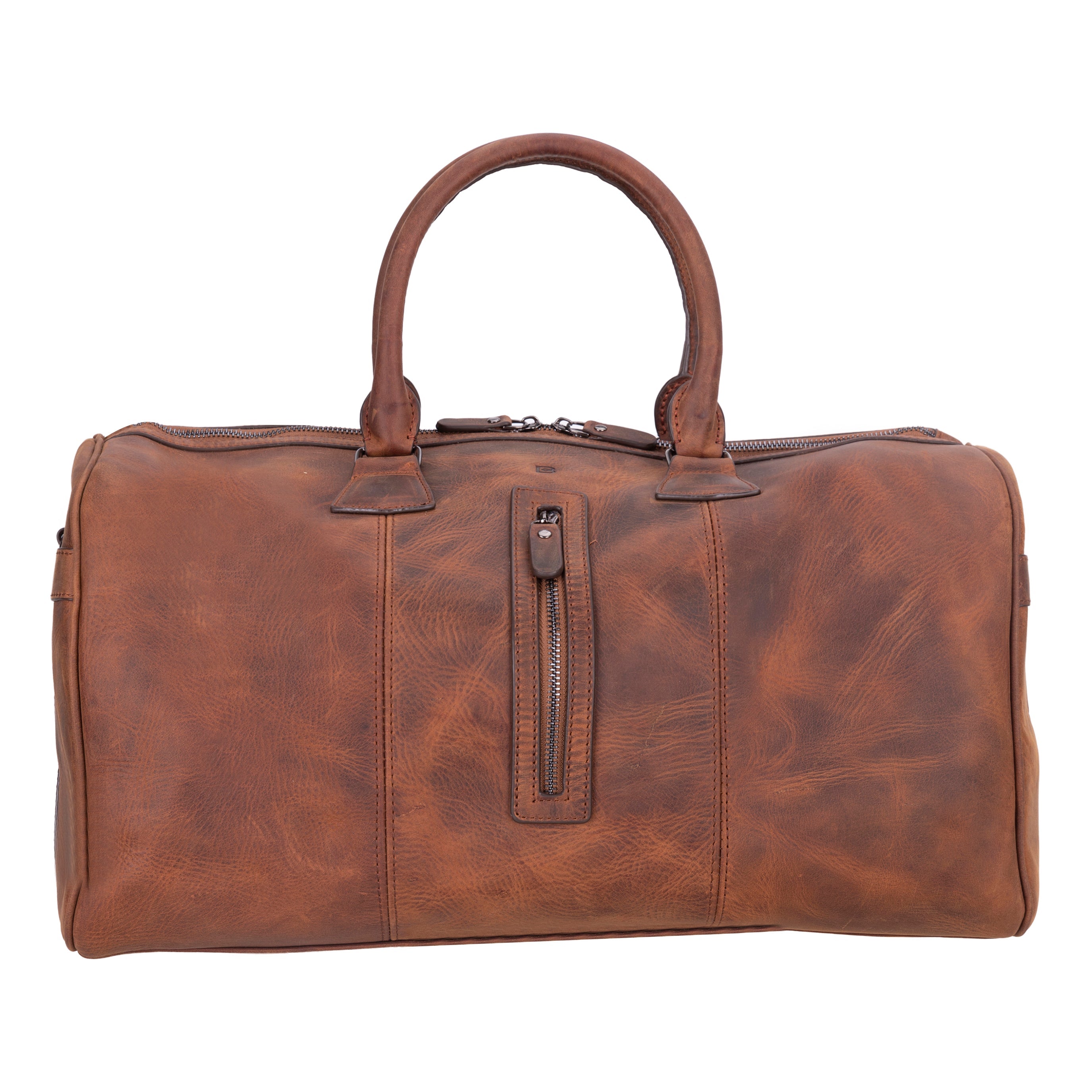 Crestiva Genuine Leather Weekend Duffle Bag