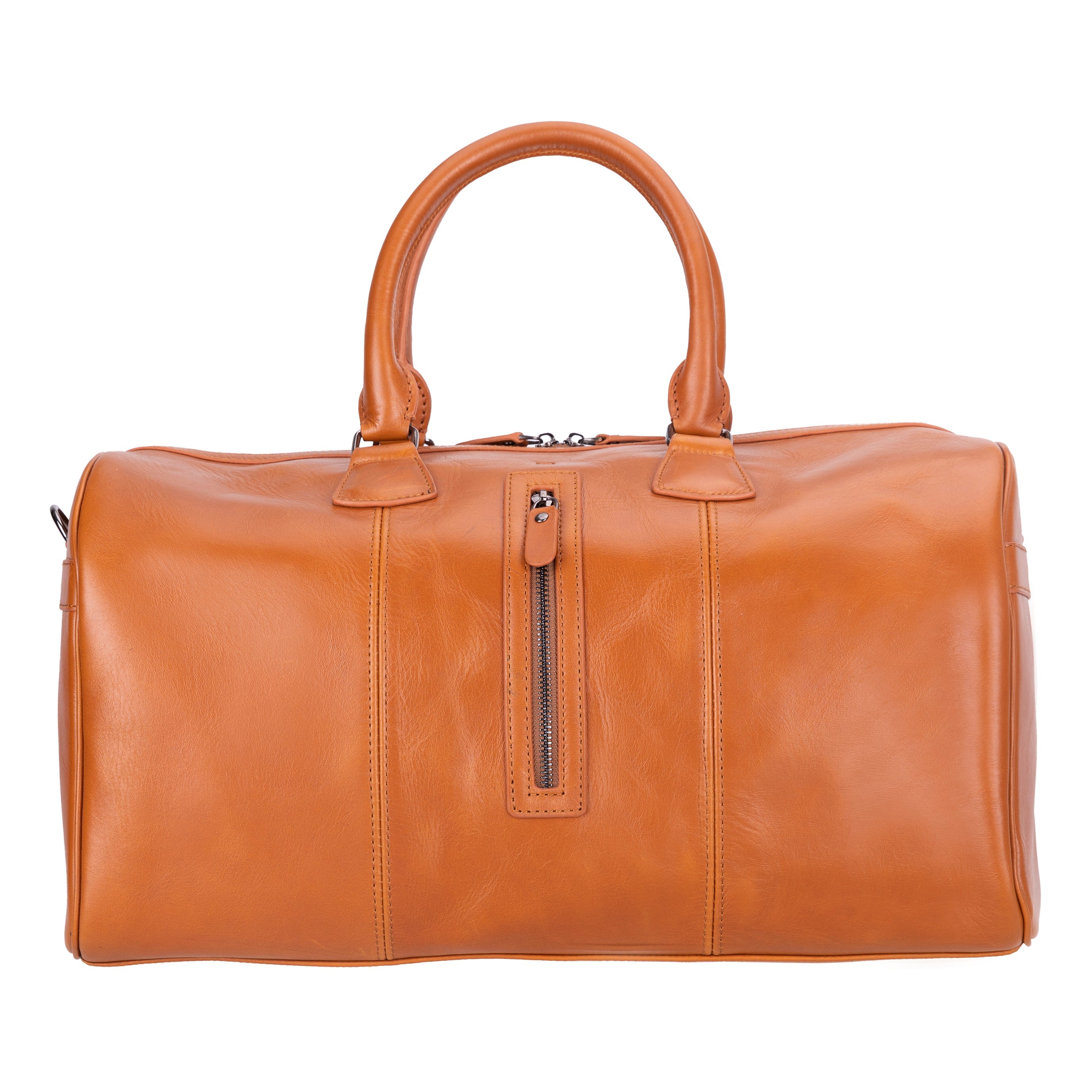 Crestiva Genuine Leather Weekend Duffle Bag