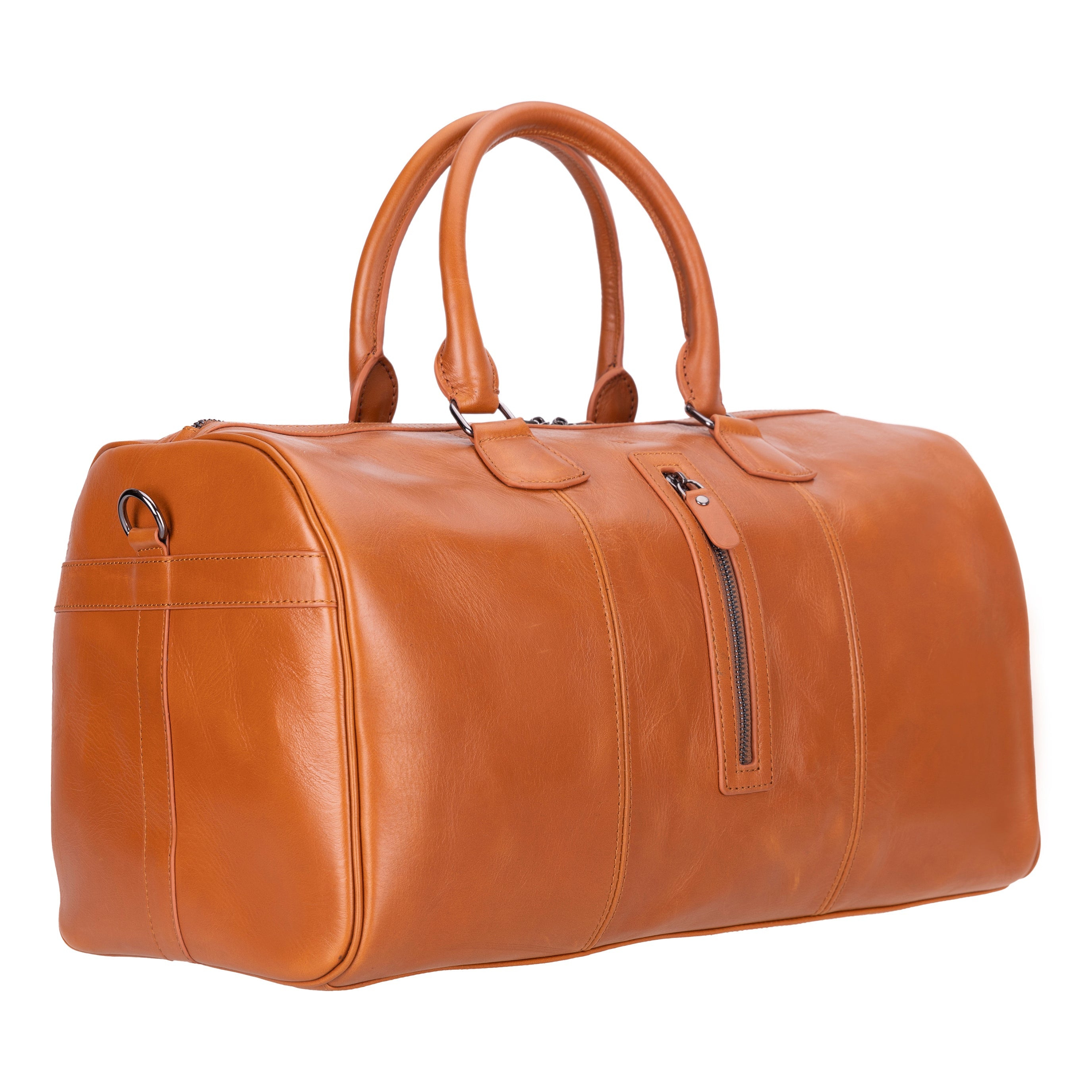 Crestiva Genuine Leather Weekend Duffle Bag
