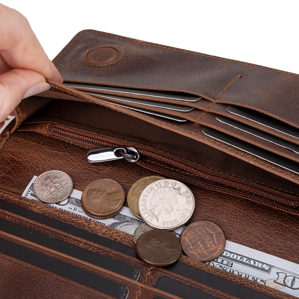 Aura Genuine Leather Women's Wallet