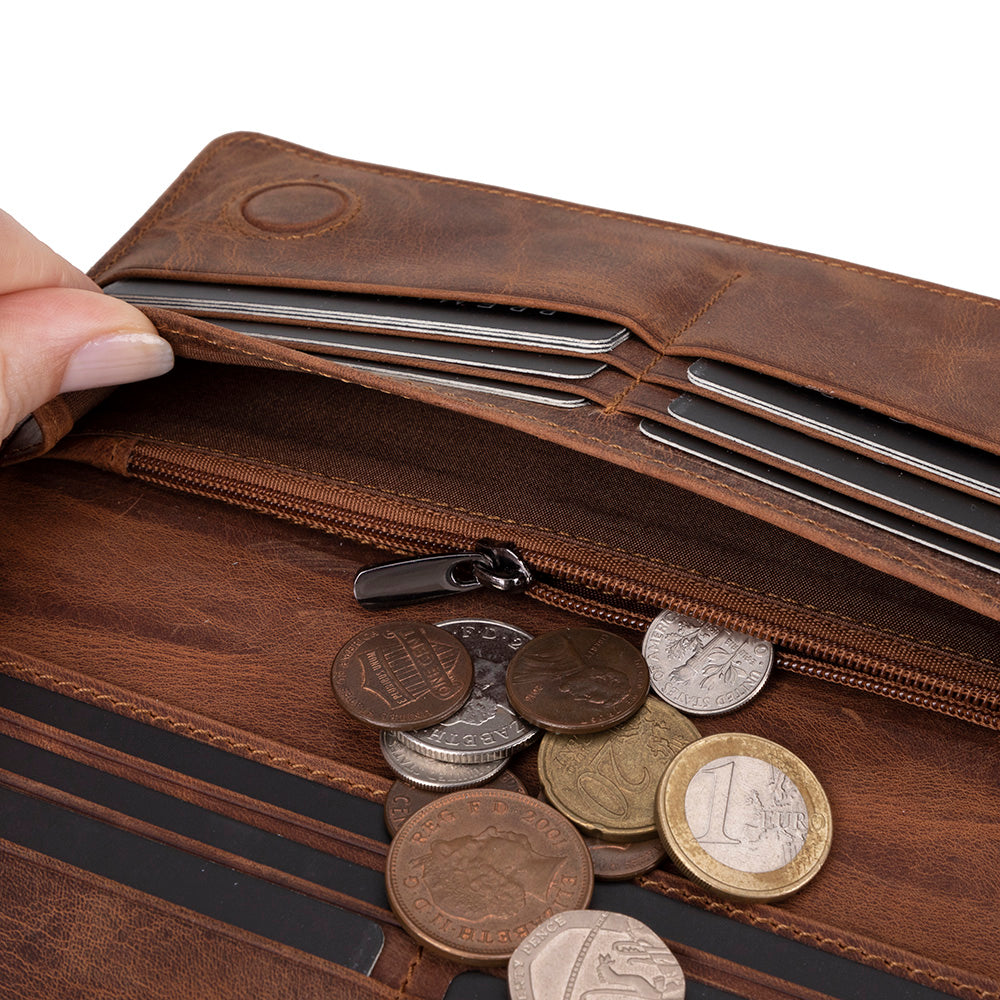 Aura Genuine Leather Women's Wallet