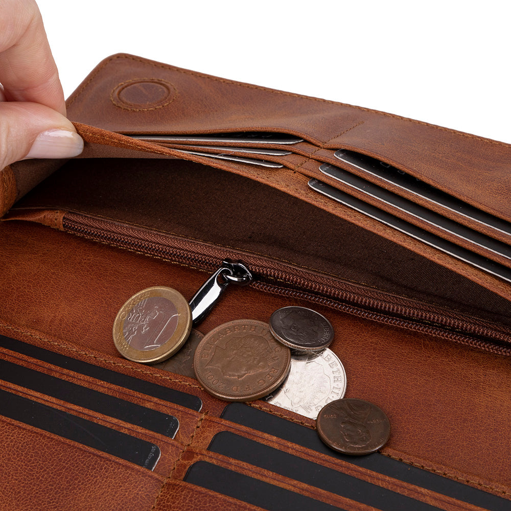 Aura Genuine Leather Women's Wallet