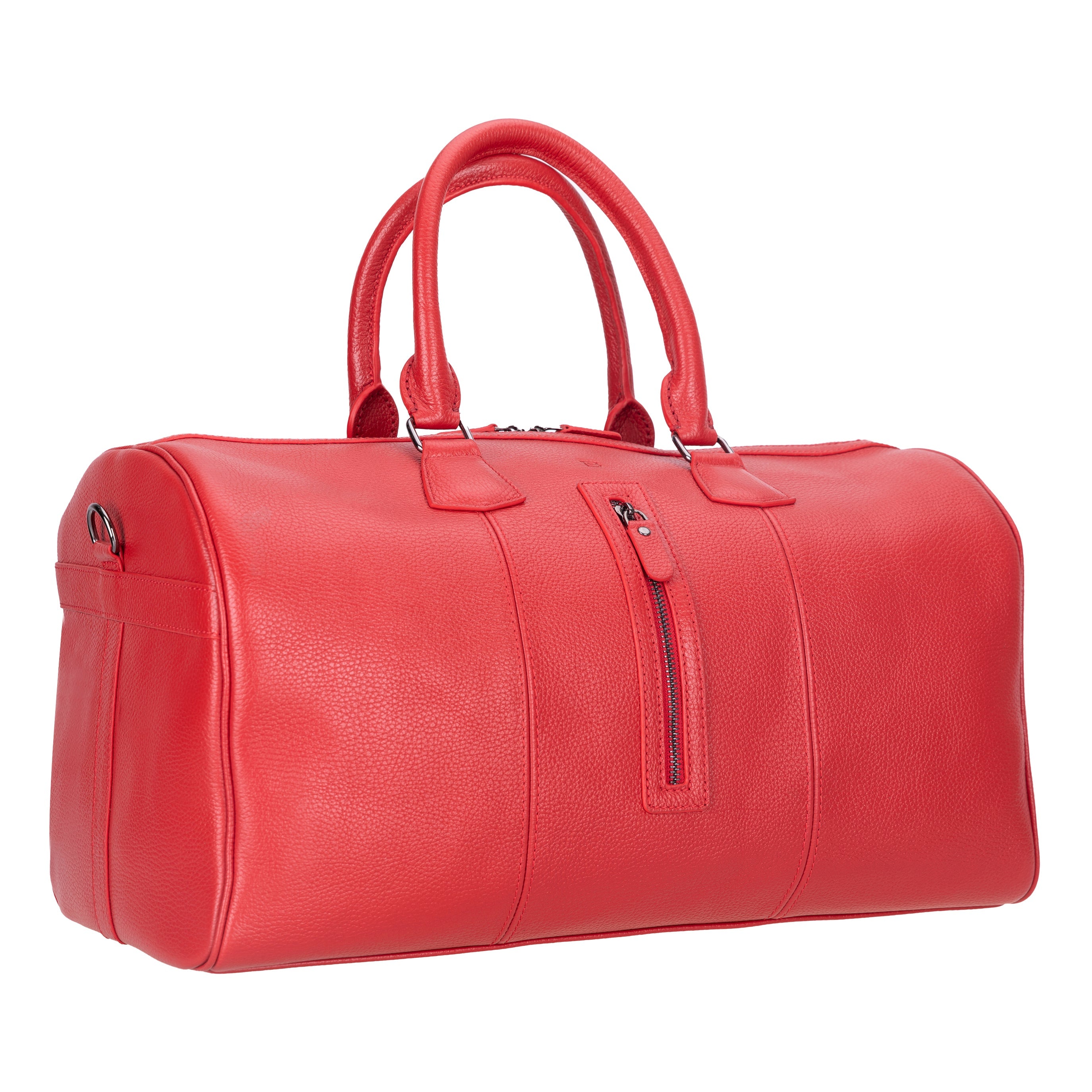 Crestiva Genuine Leather Weekend Duffle Bag