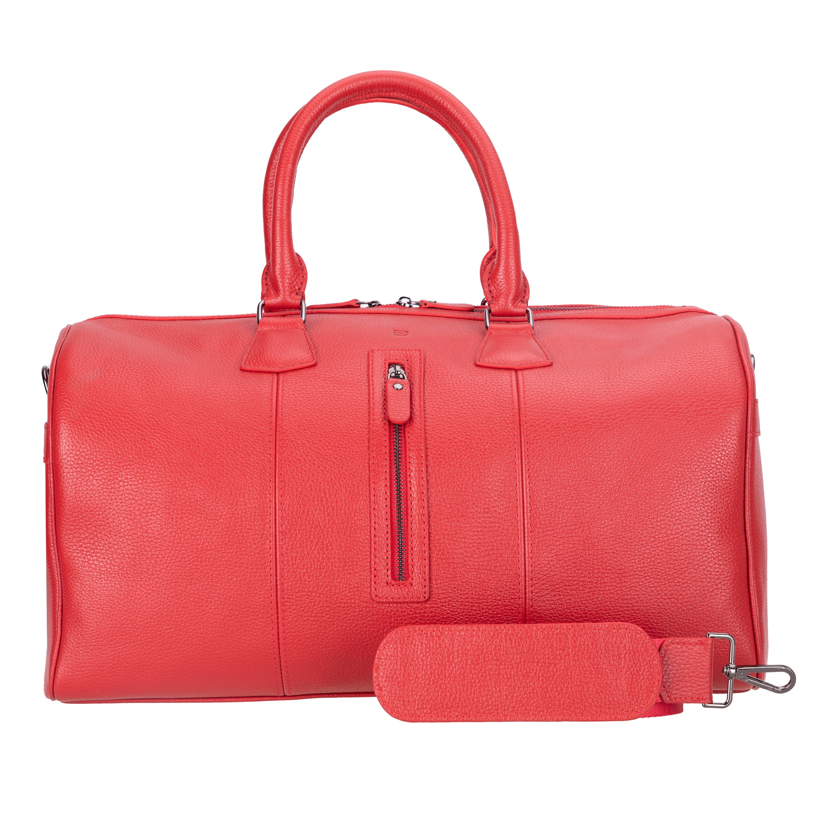Crestiva Genuine Leather Weekend Duffle Bag