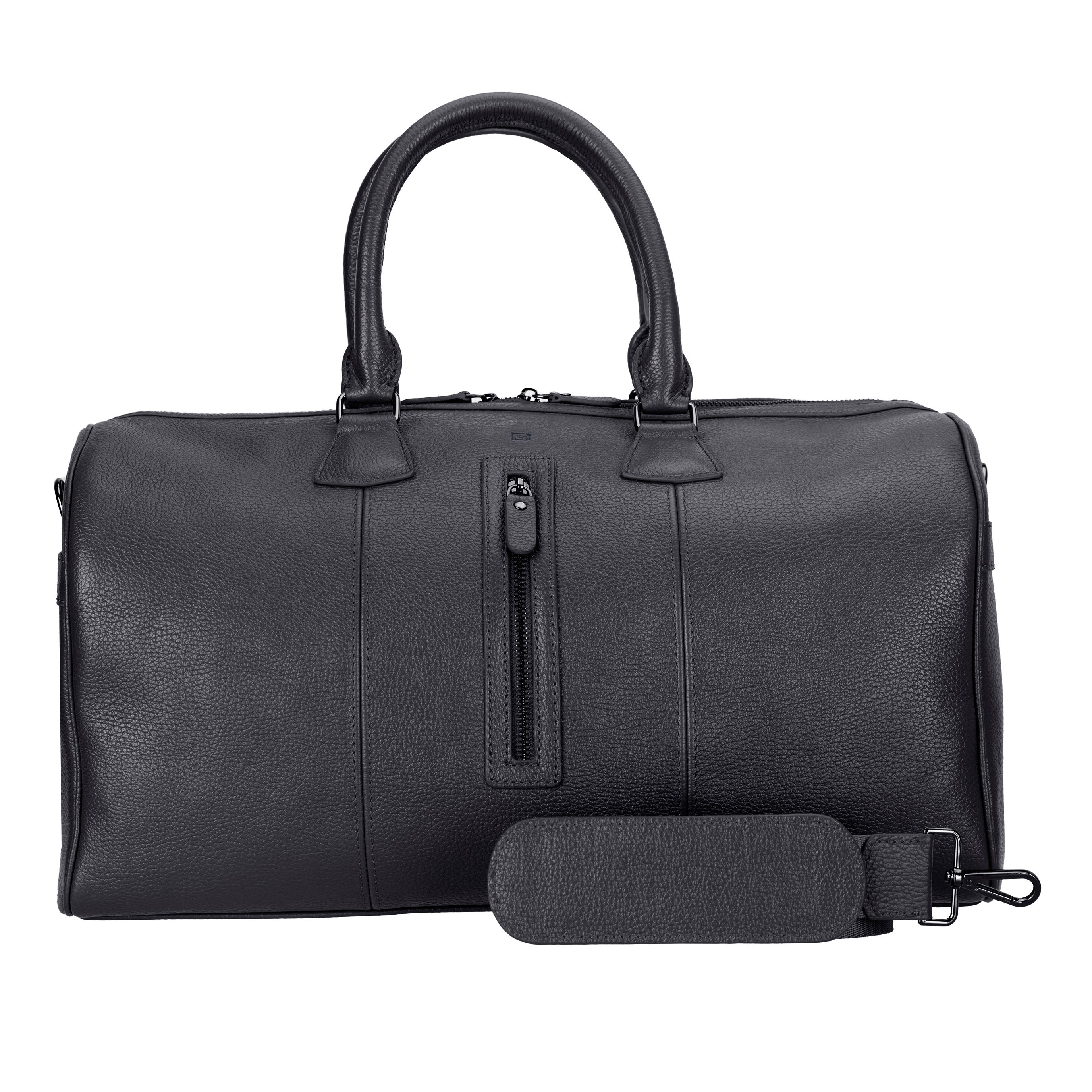 Crestiva Genuine Leather Weekend Duffle Bag