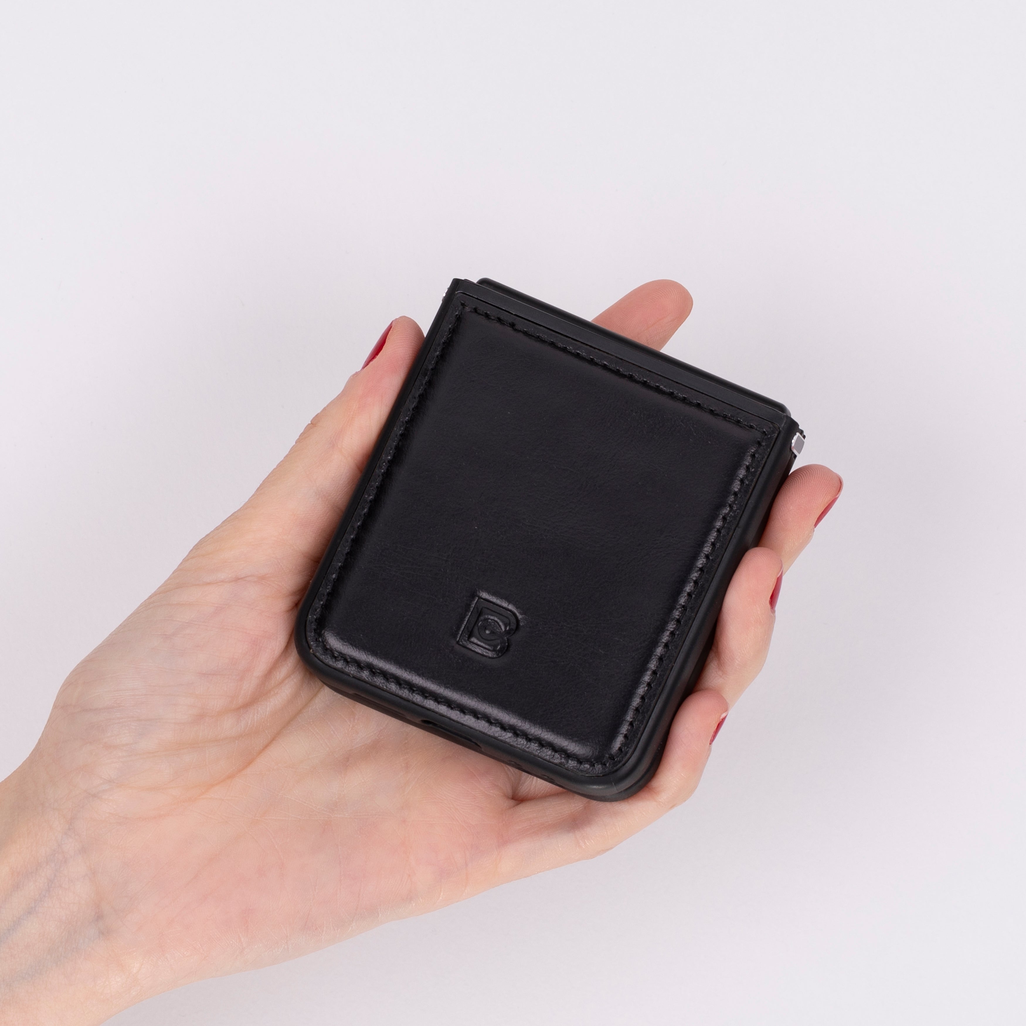 Flex Cover Genuine Leather Samsung Z Flip 6 Case