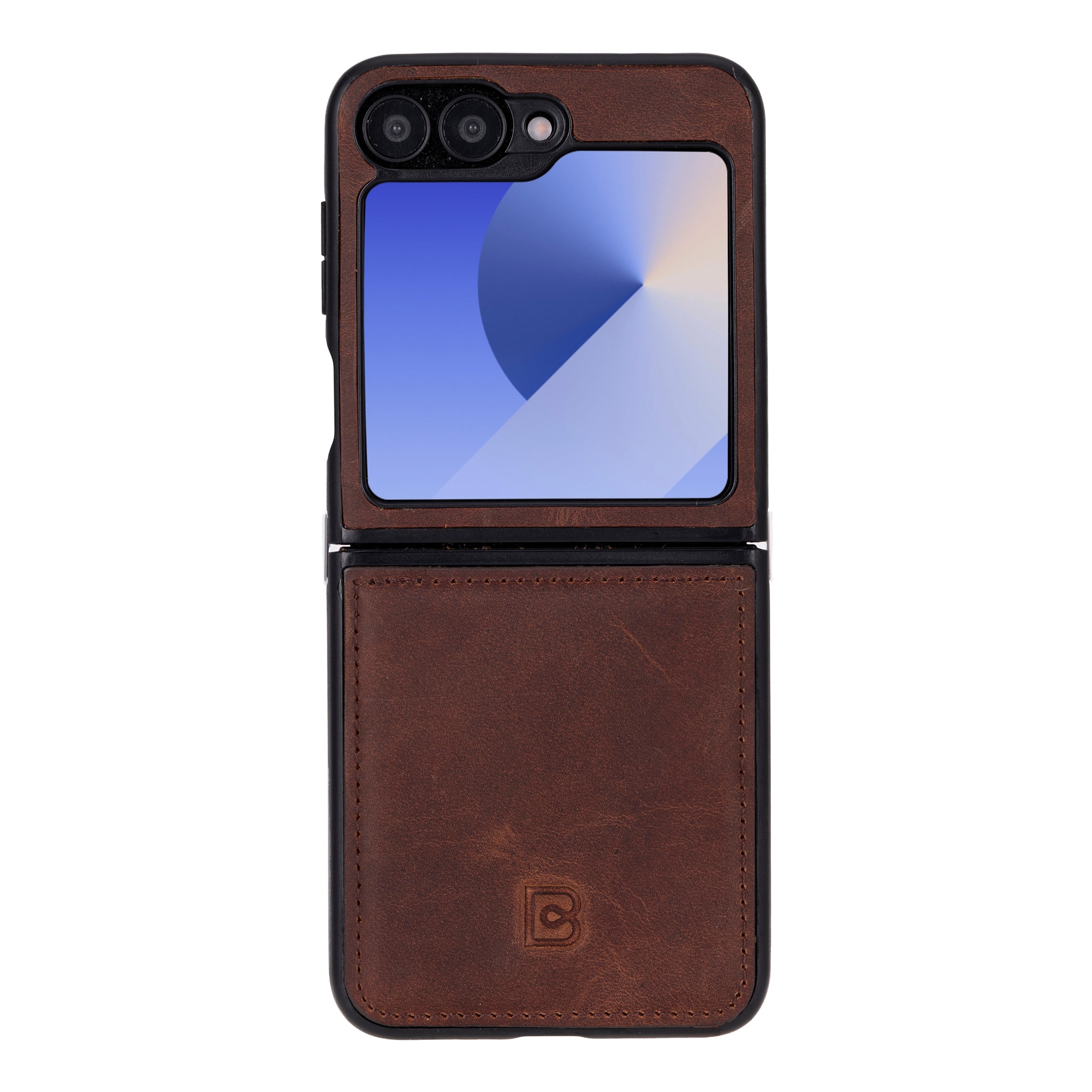 Flex Cover Genuine Leather Samsung Z Flip 6 Case