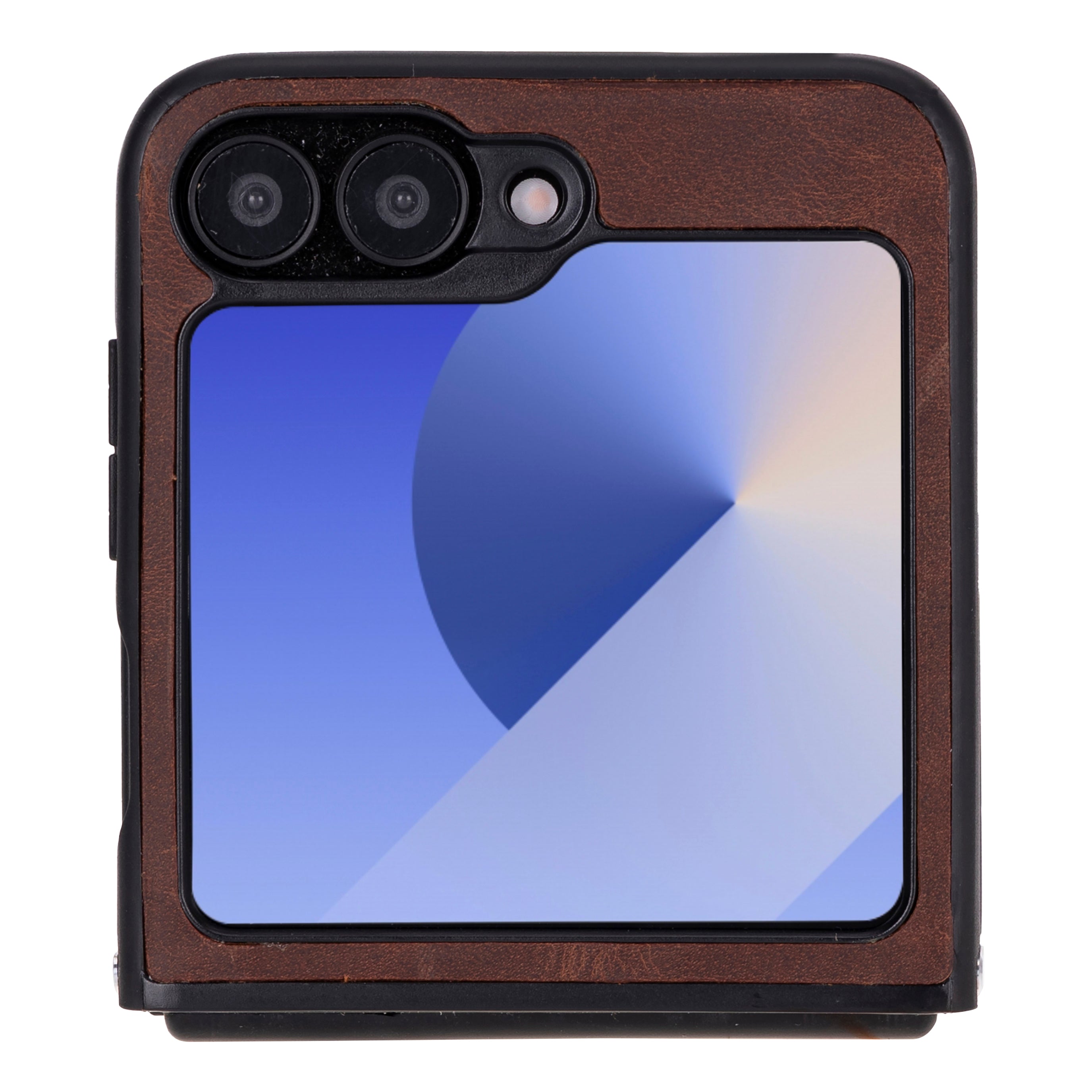 Flex Cover Genuine Leather Samsung Z Flip 6 Case