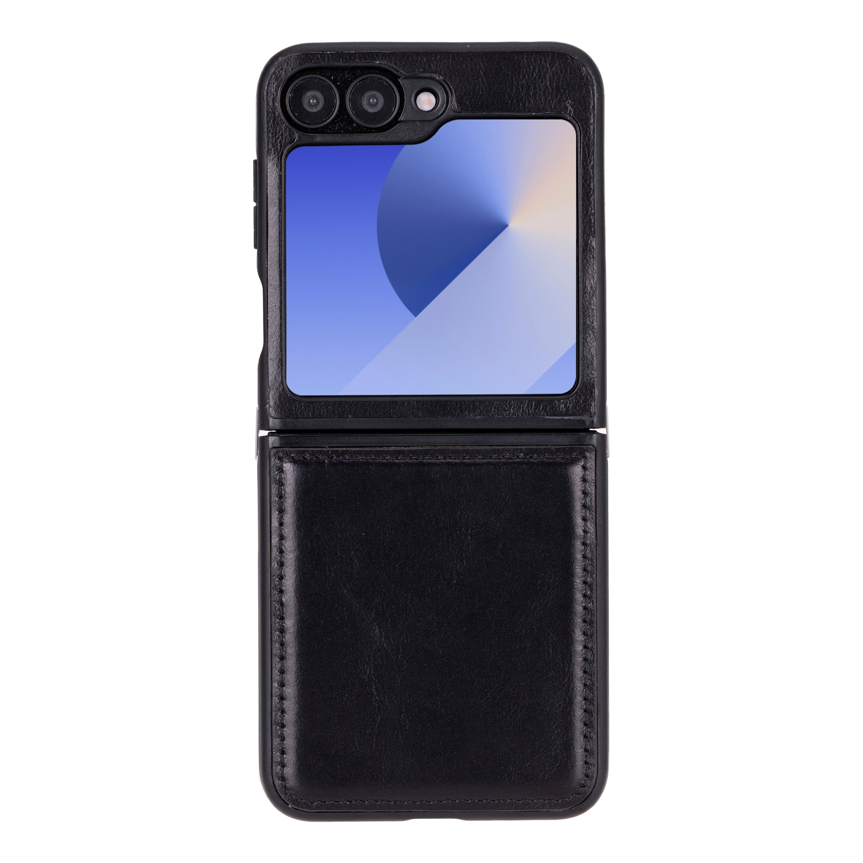 Flex Cover Samsung Z Flip 6 Genuine Leather Case
