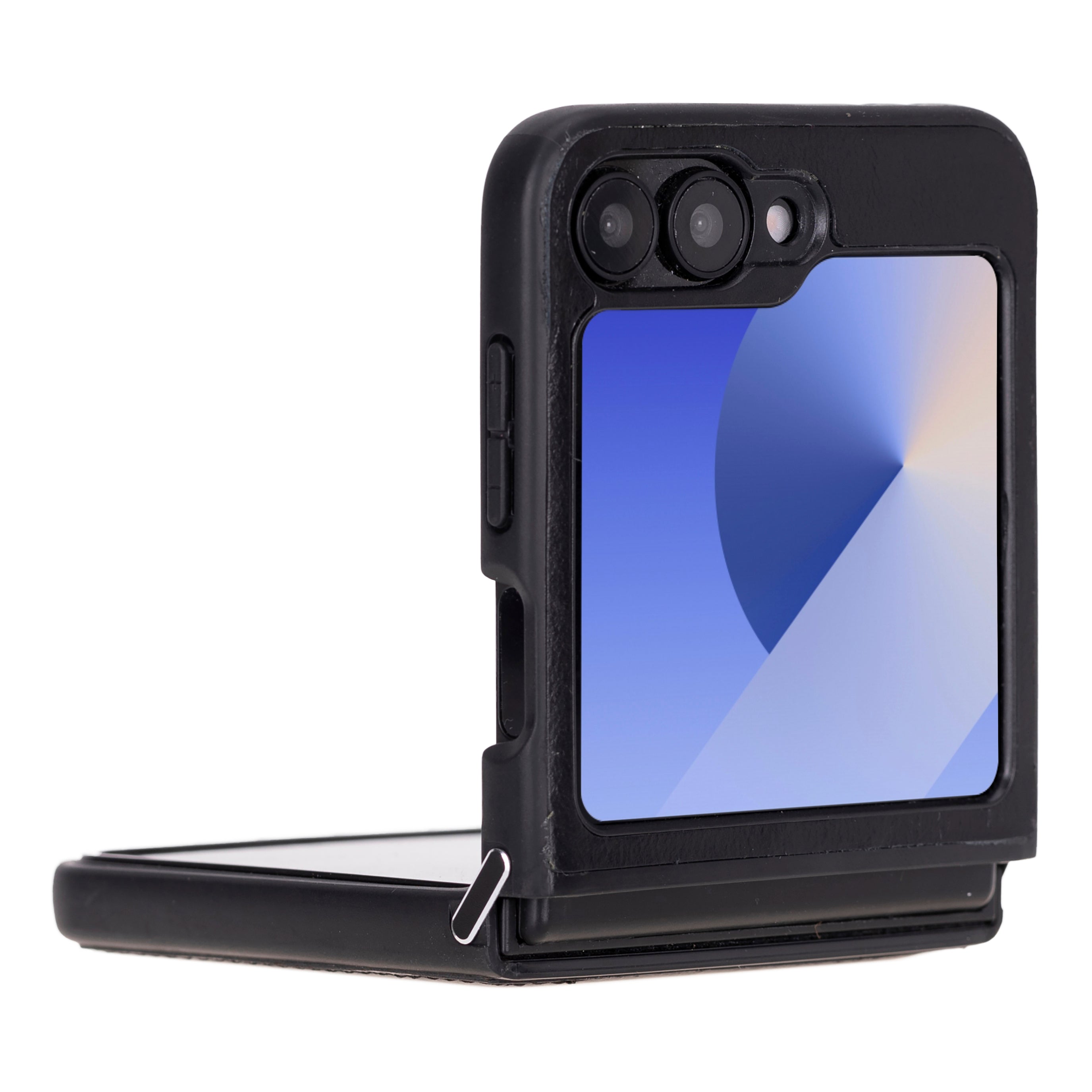 Flex Cover Genuine Leather Samsung Z Flip 6 Case