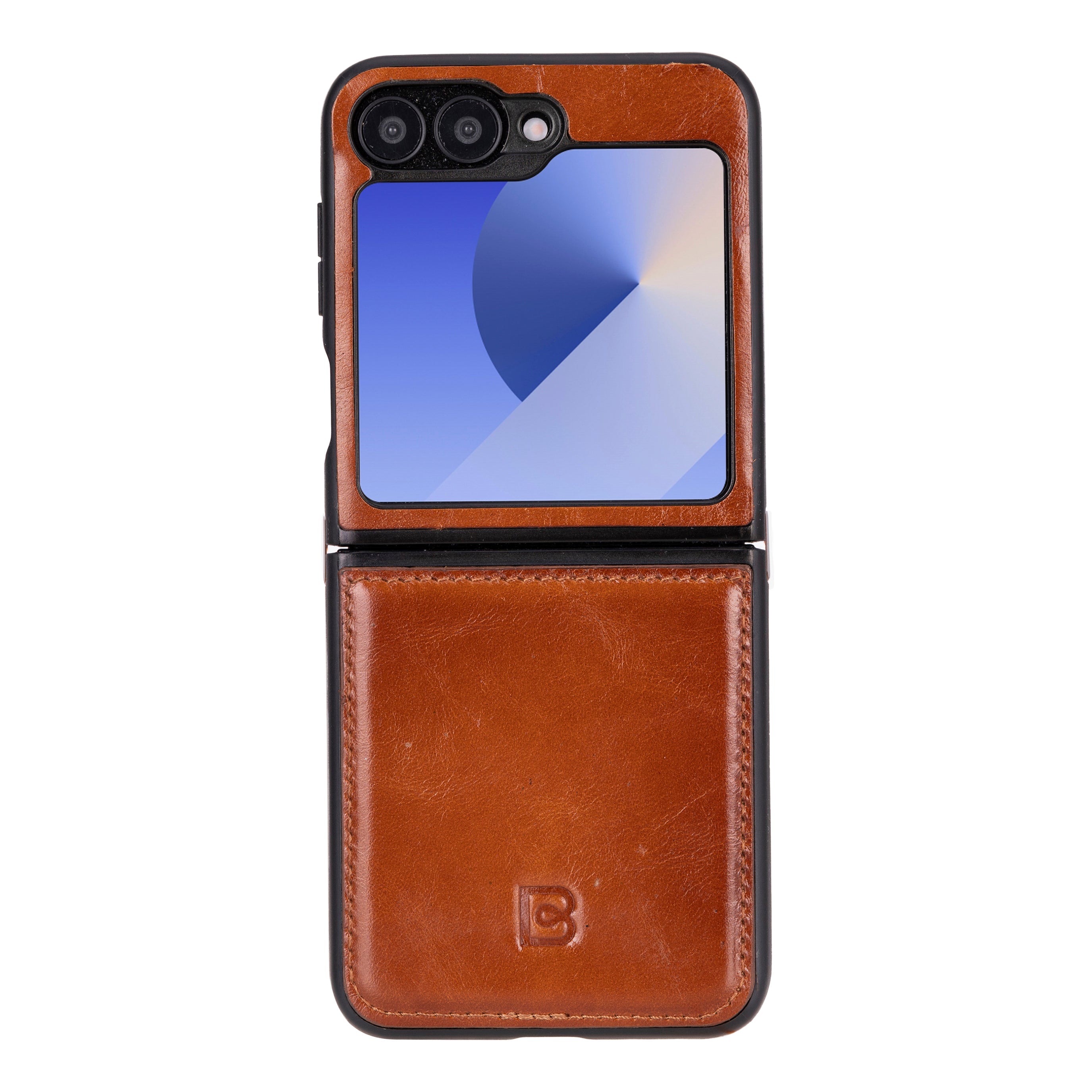 Flex Cover Genuine Leather Samsung Z Flip 6 Case