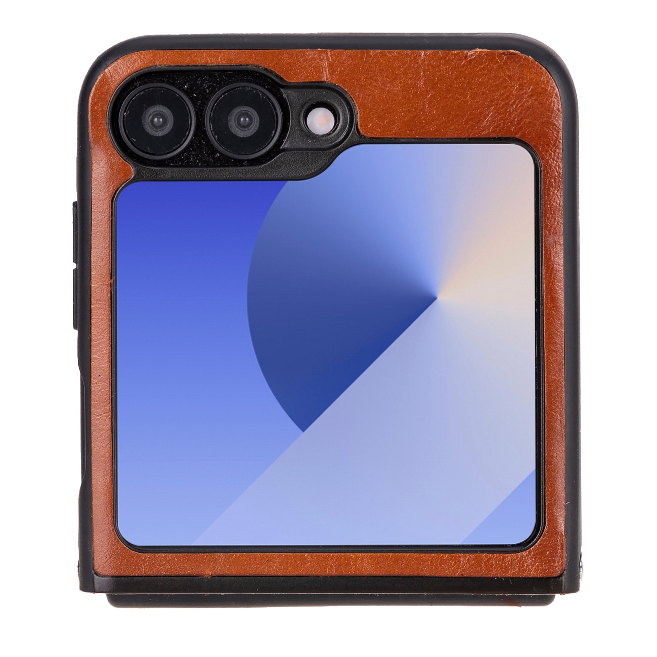 Flex Cover Genuine Leather Samsung Z Flip 6 Case