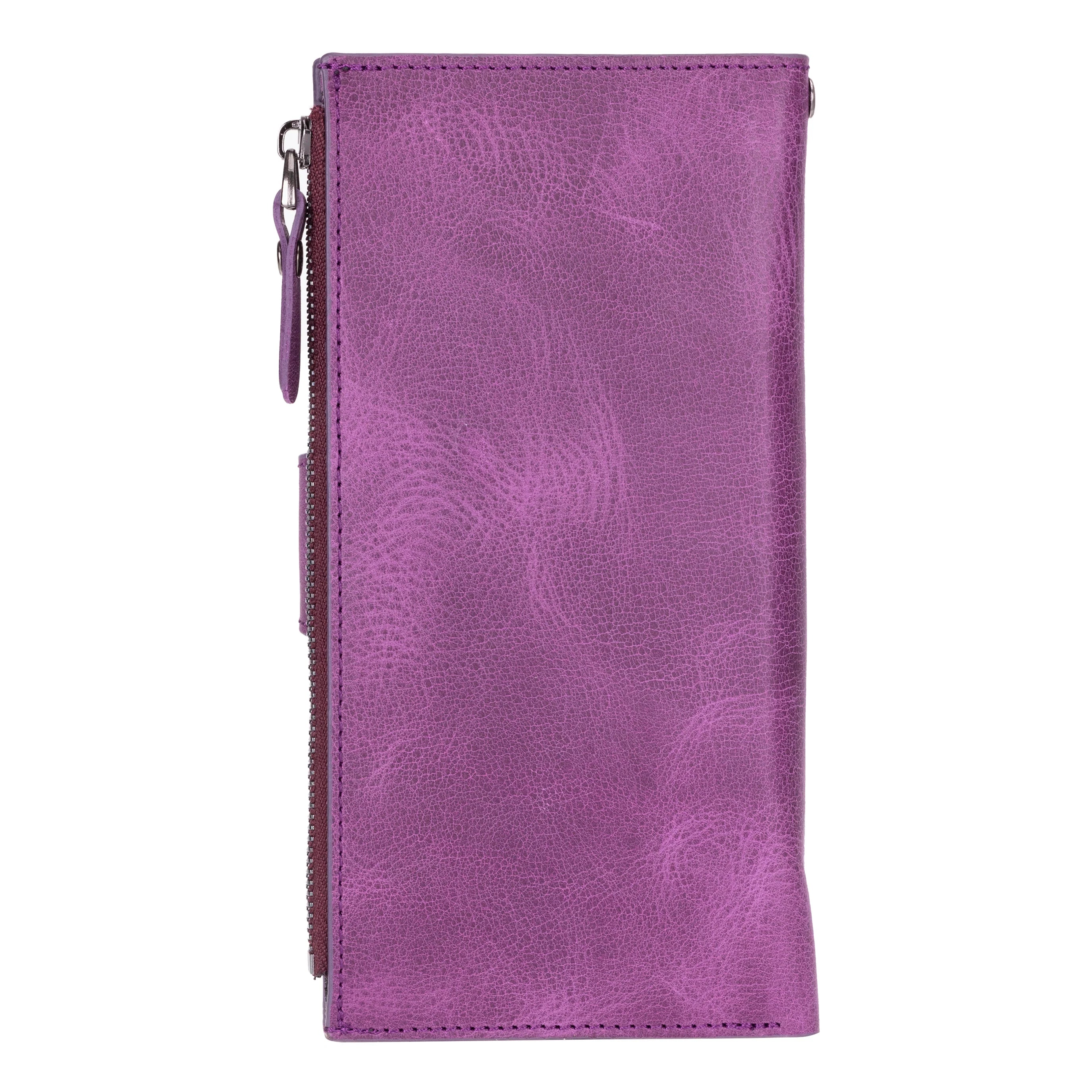 Lozan Strap Genuine Leather Crossbody Wallet