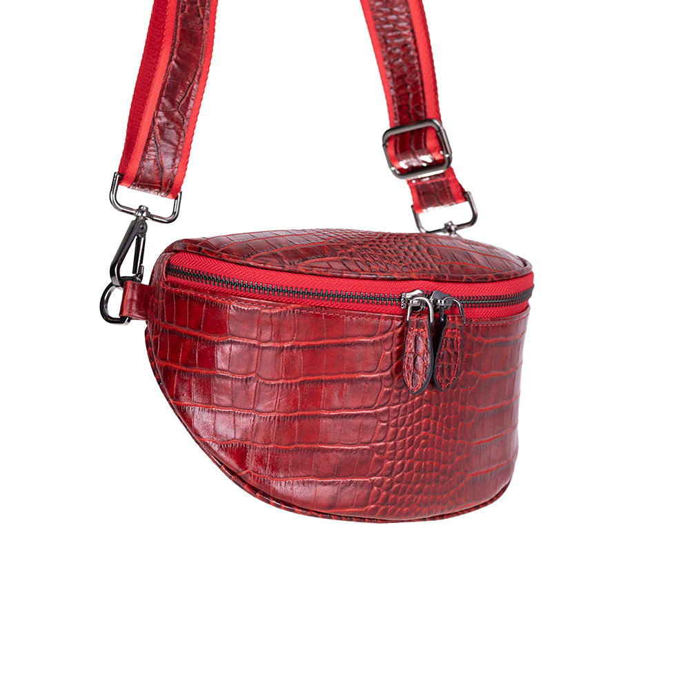 Alora Genuine Leather Crossbody Bag