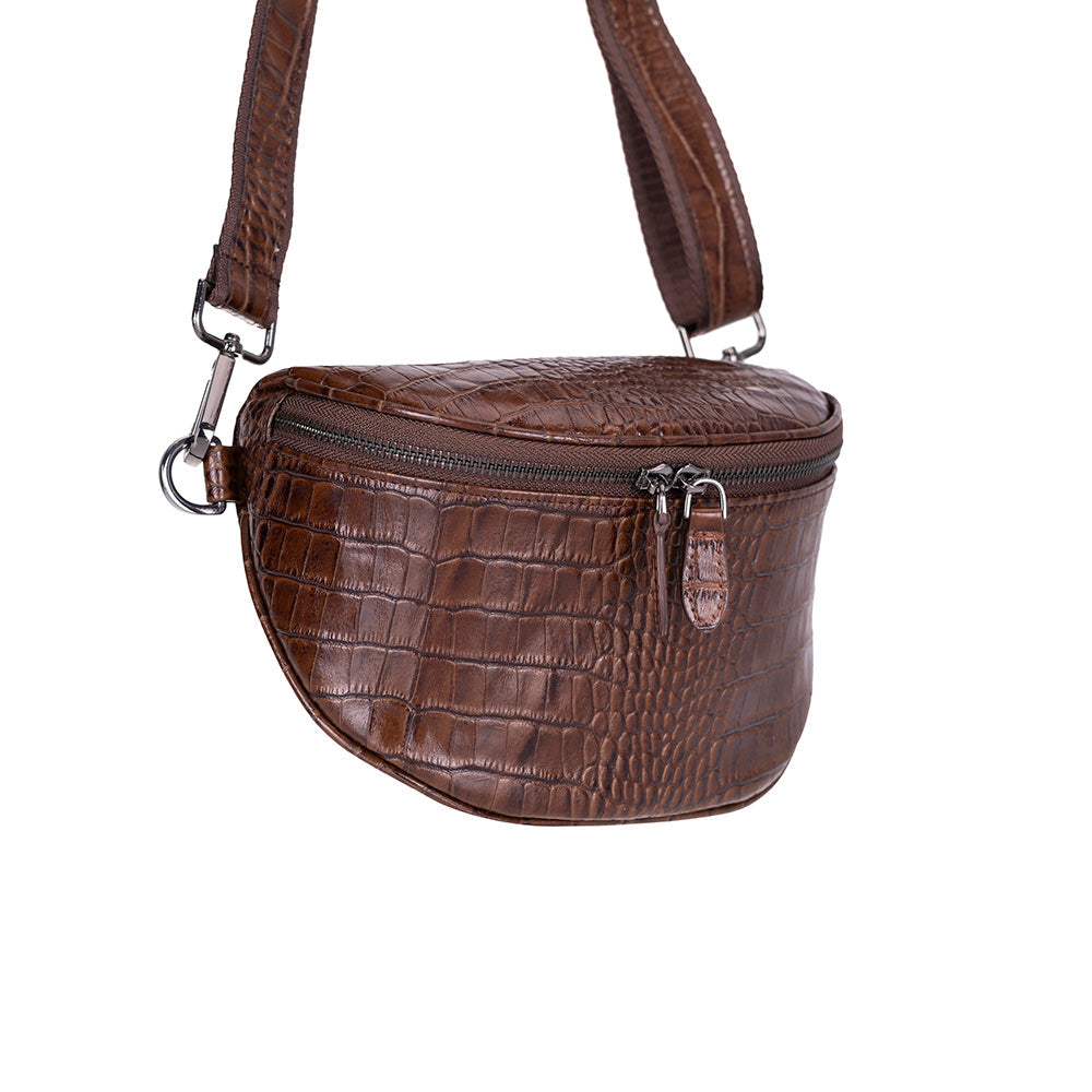 Alora Genuine Leather Crossbody Bag
