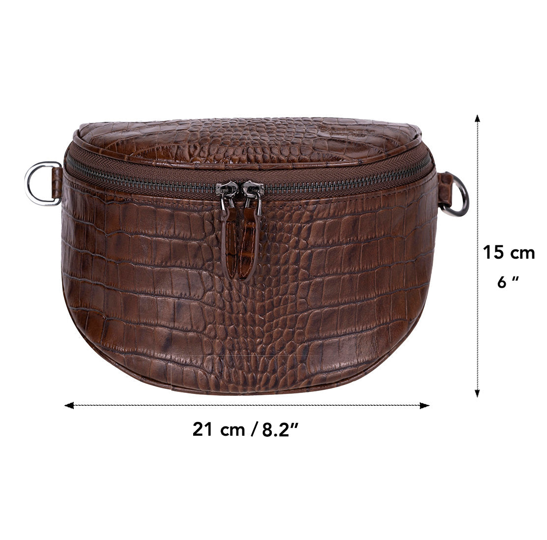 Alora Genuine Leather Crossbody Bag