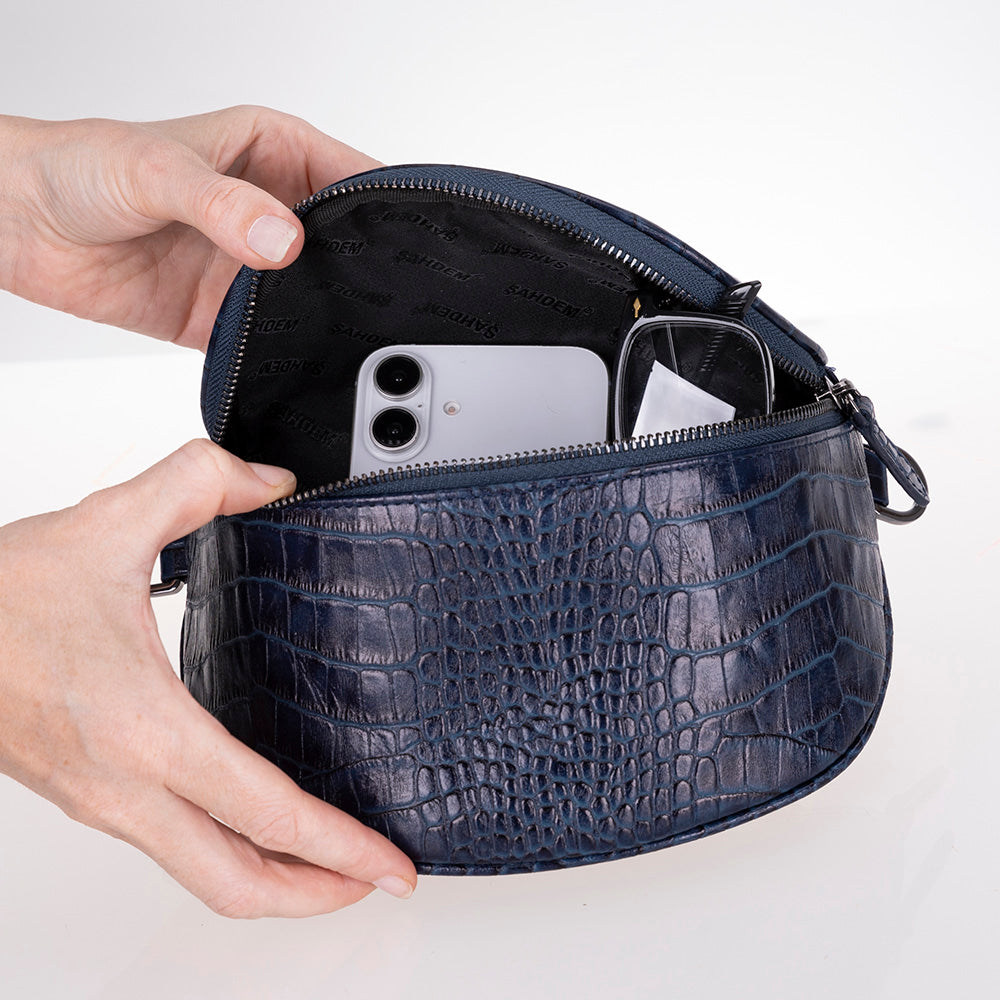 Alora Genuine Leather Crossbody Bag