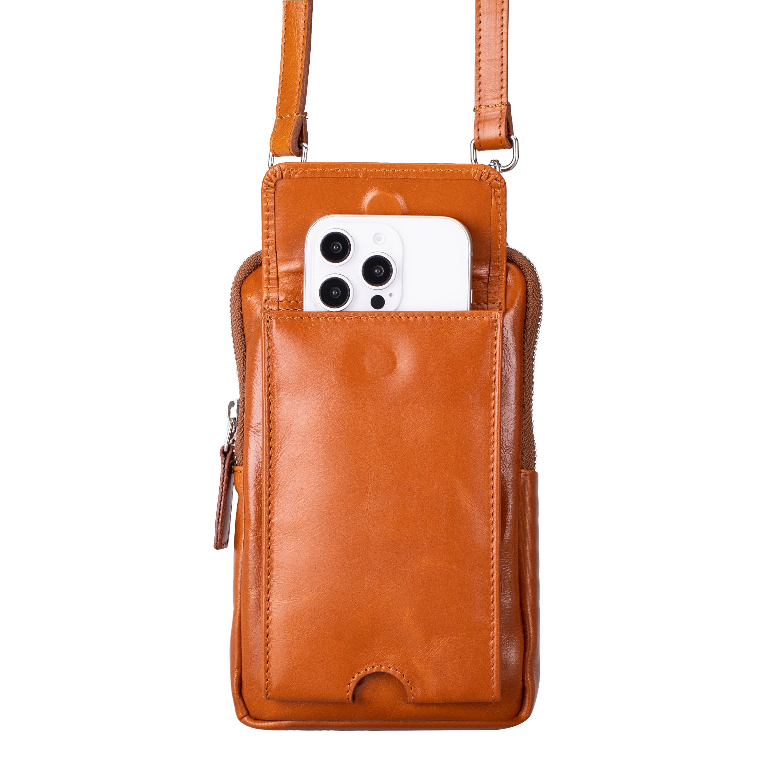 Nino Genuine Leather Crossbody Bag