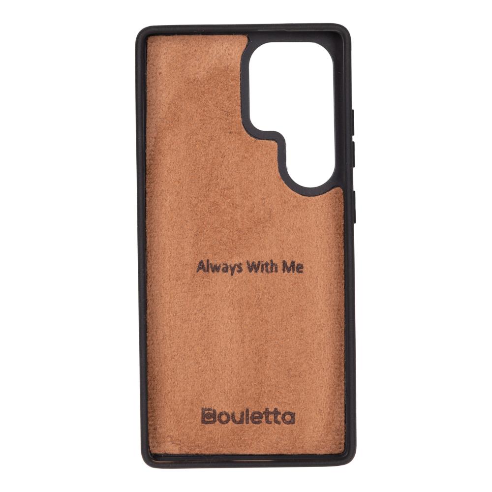 Magic Samsung Galaxy S25 Ultra Çıkarılabilir Hakiki Deri Cüzdan Kılıf