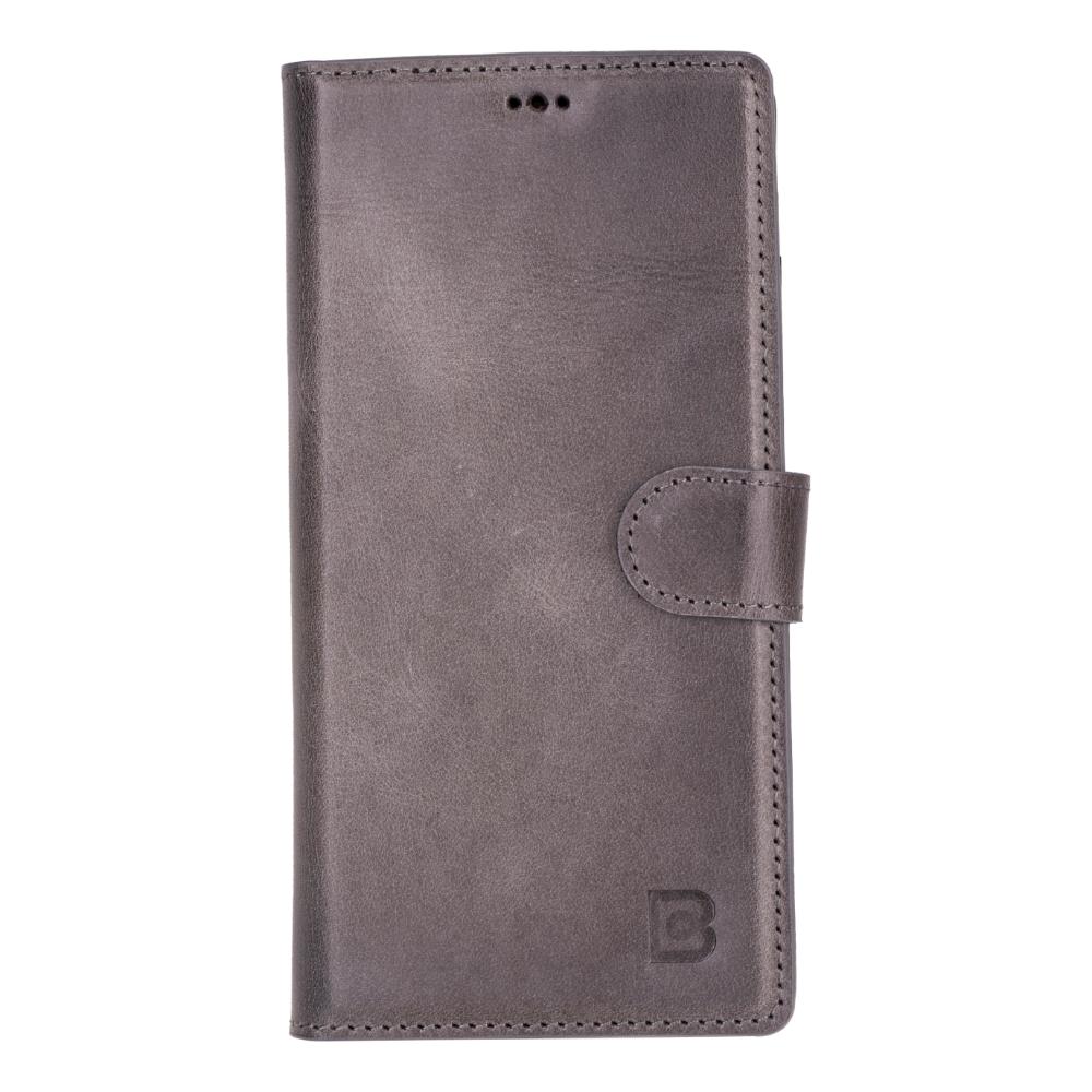 Magic Samsung Galaxy S25 Ultra Detachable Genuine Leather Wallet Case