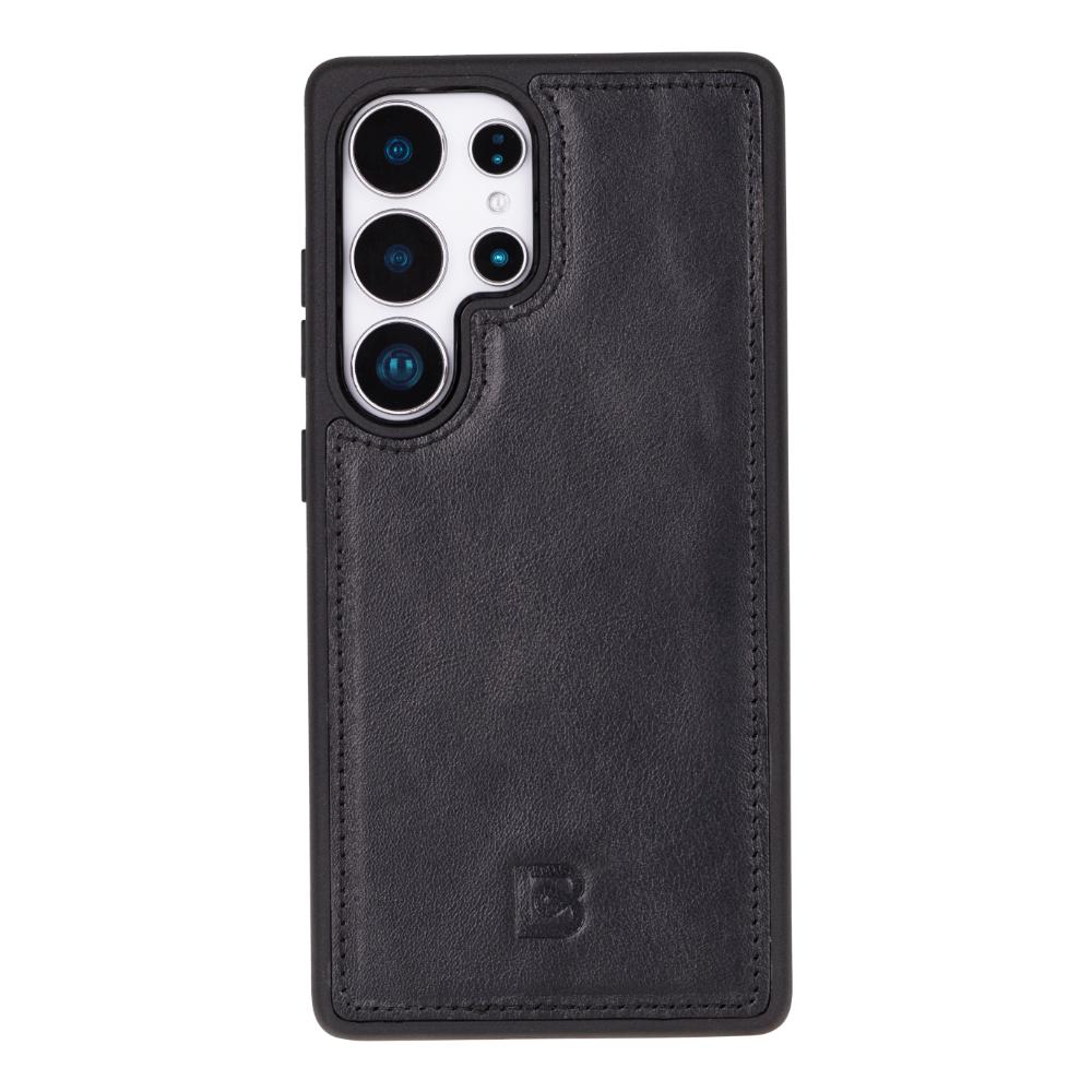 Magic Samsung Galaxy S25 Ultra Detachable Genuine Leather Wallet Case