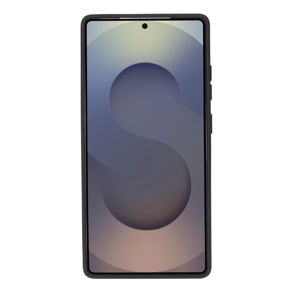 Flex Cover Gerçek Deri Samsung Galaxy S25 Ultra Kılıf Kart Tutucu ile
