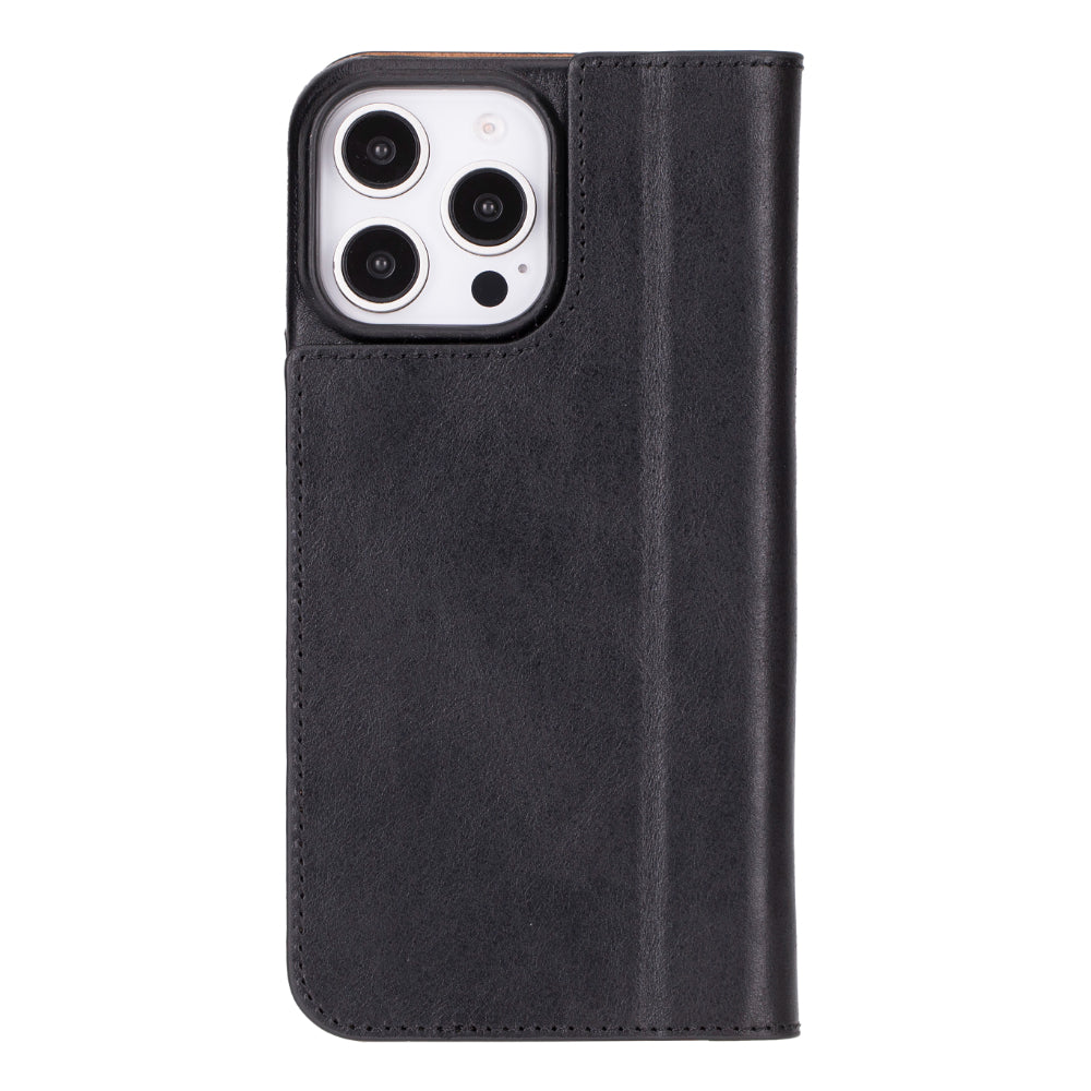 Sonat iPhone 16 Pro Max Deri Cüzdan Kılıf