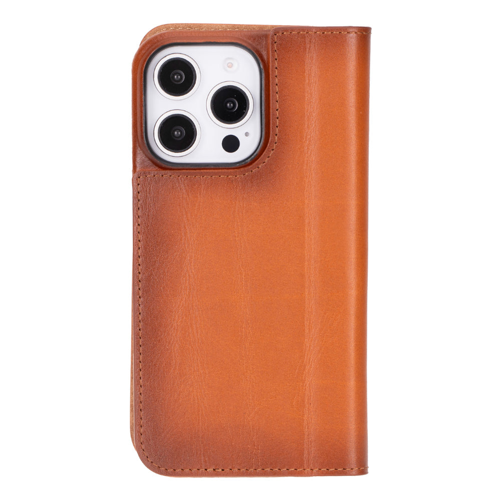 Sonat iPhone 16 Pro Genuine Leather Folio Case