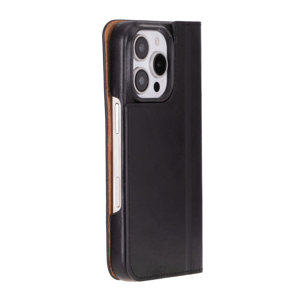 Sonat iPhone 16 Pro Max Deri Cüzdan Kılıf