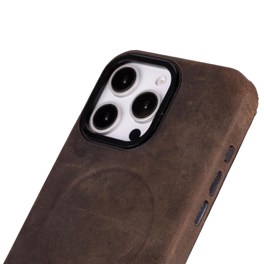 Vento iPhone 16 Pro Max Deri Kılıf